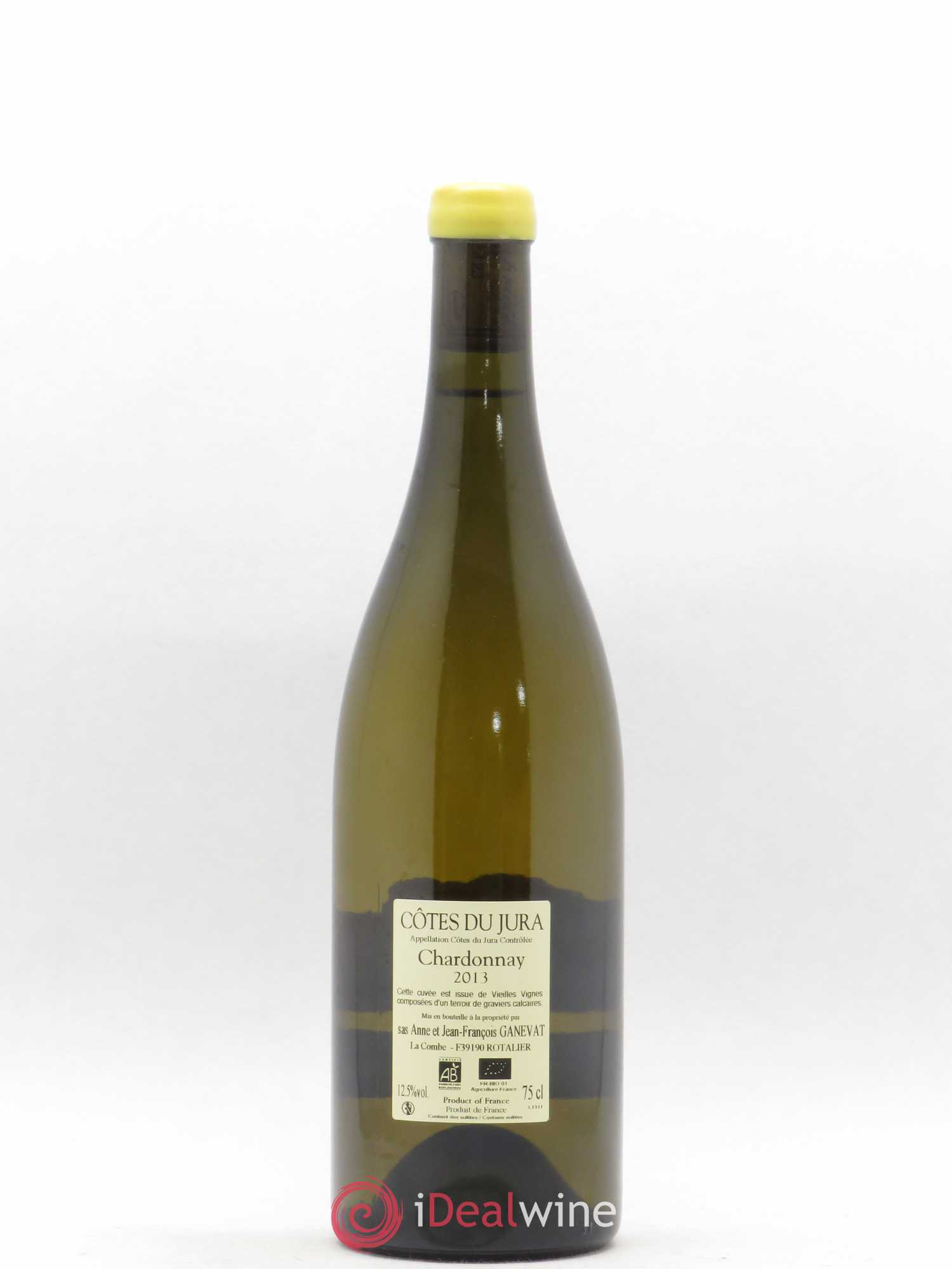 Côtes du Jura Chardonnay Vieilles Vignes Domaine Ganevat 2013 - Posten von 1 Flasche - 1