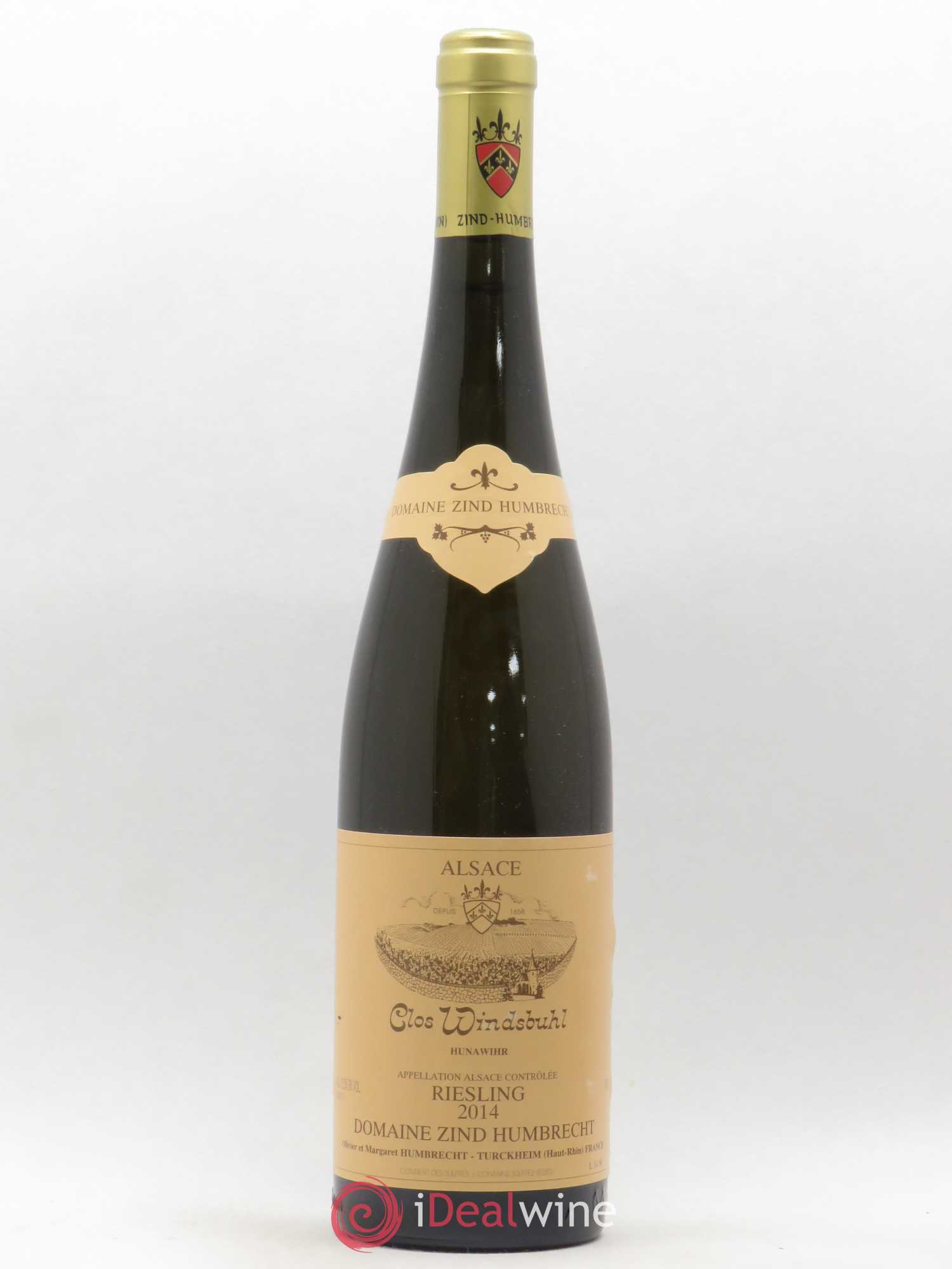 Alsace Riesling Clos Windsbuhl Zind-Humbrecht (Domaine) 2014 - Lot de 1 bouteille - 0