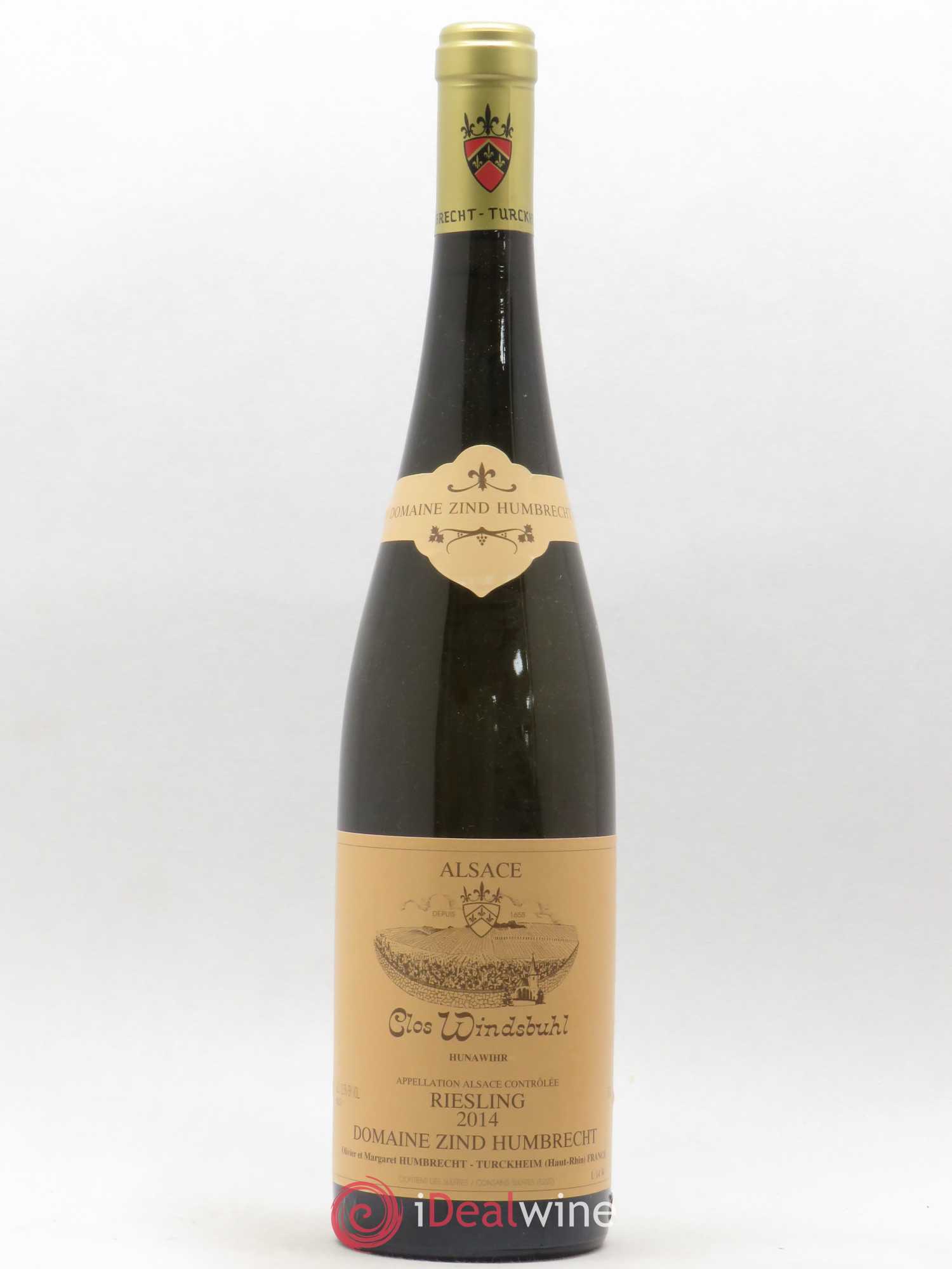 Alsace Riesling Clos Windsbuhl Zind-Humbrecht (Domaine) 2014 - Lot de 1 bouteille - 0
