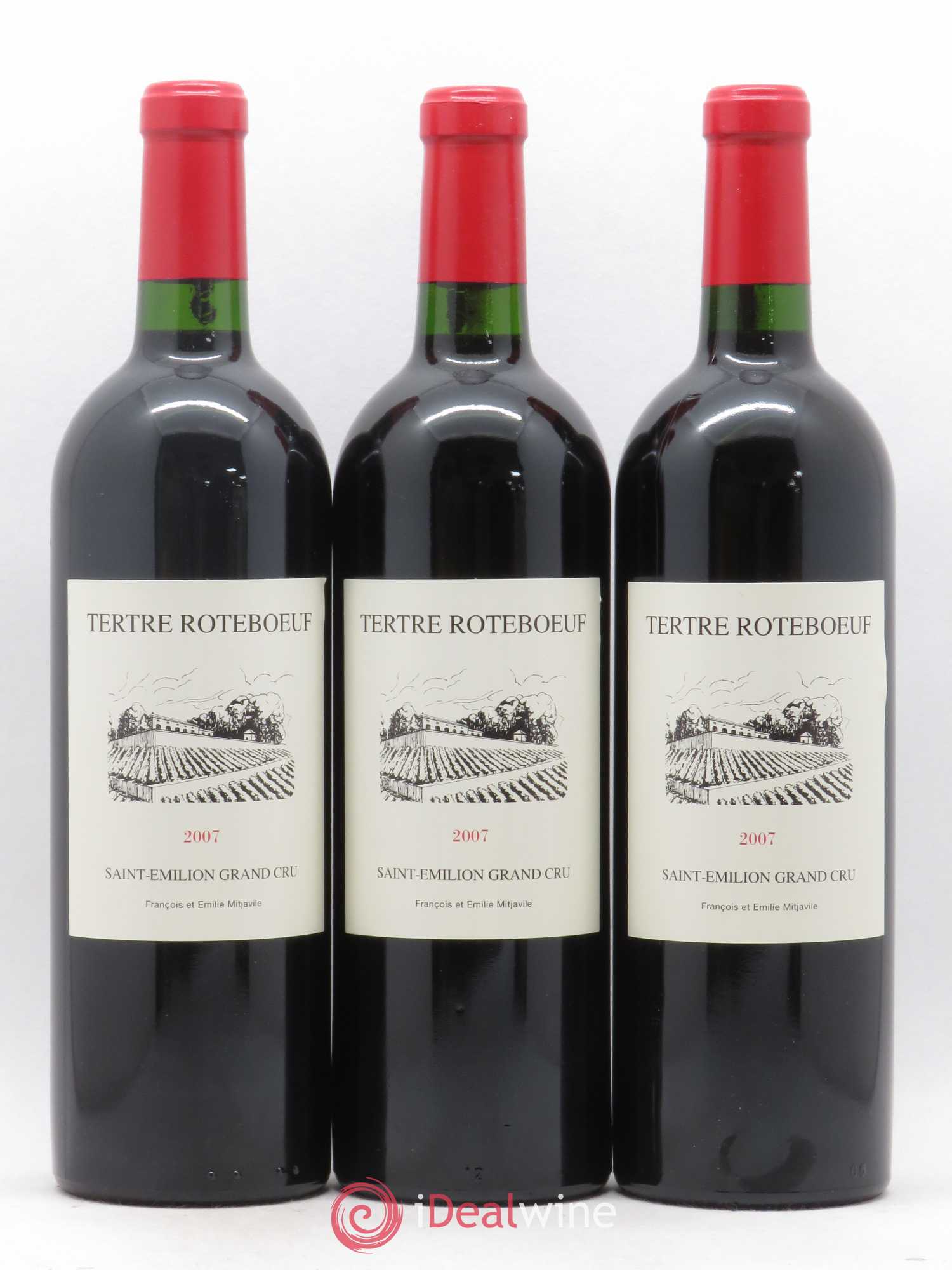Château Tertre Roteboeuf 2007 - Lot de 6 bouteilles - 1