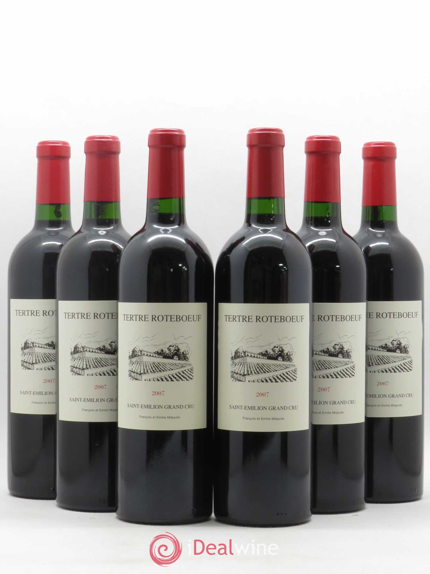 Château Tertre Roteboeuf 2007 - Lot de 6 bouteilles - 0