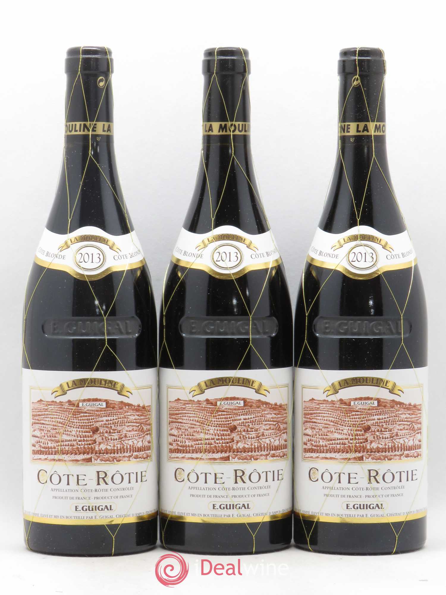 Côte-Rôtie La Mouline Guigal 2013 - Lot de 3 bouteilles - 0