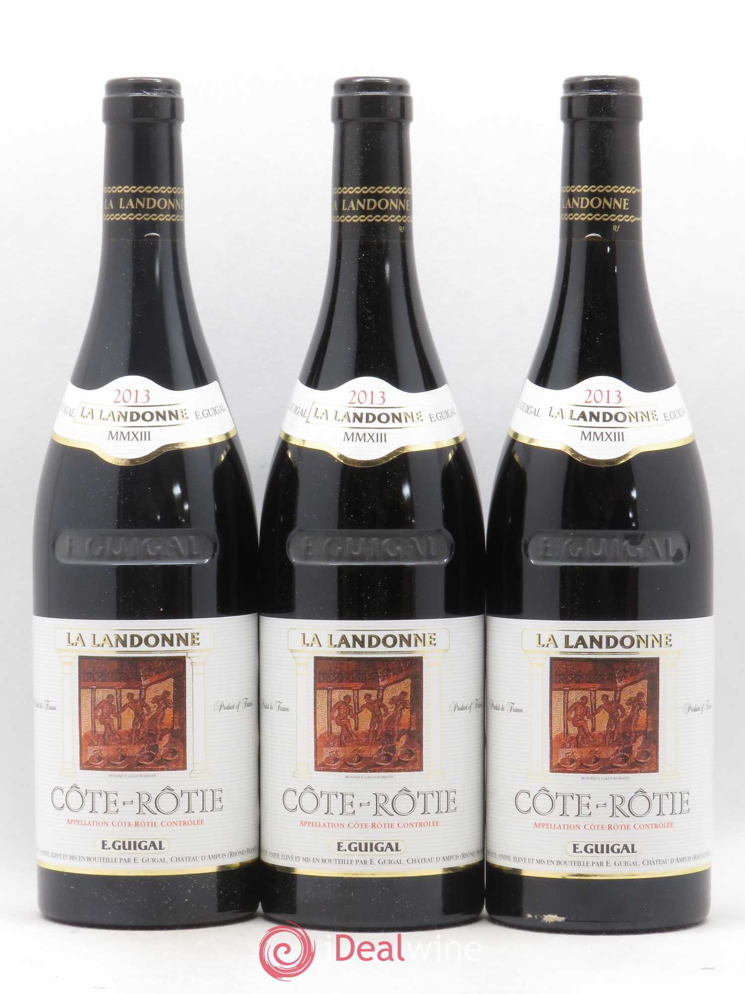 Côte-Rôtie La Landonne Guigal 2013 - Lot de 3 bouteilles - 0