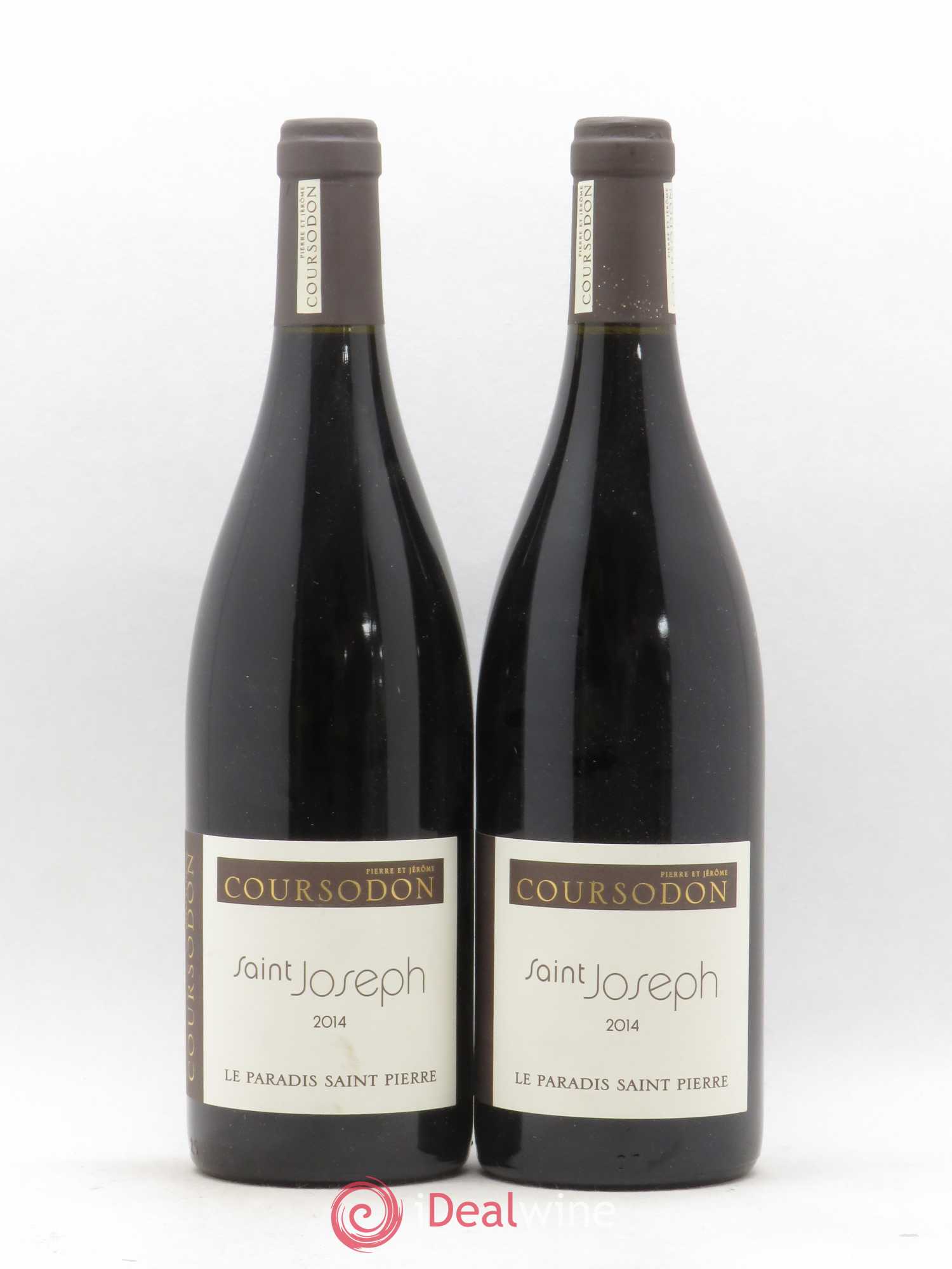 Saint-Joseph Le Paradis Saint-Pierre Pierre et Jérôme Coursodon 2014 - Lot de 2 bouteilles - 0