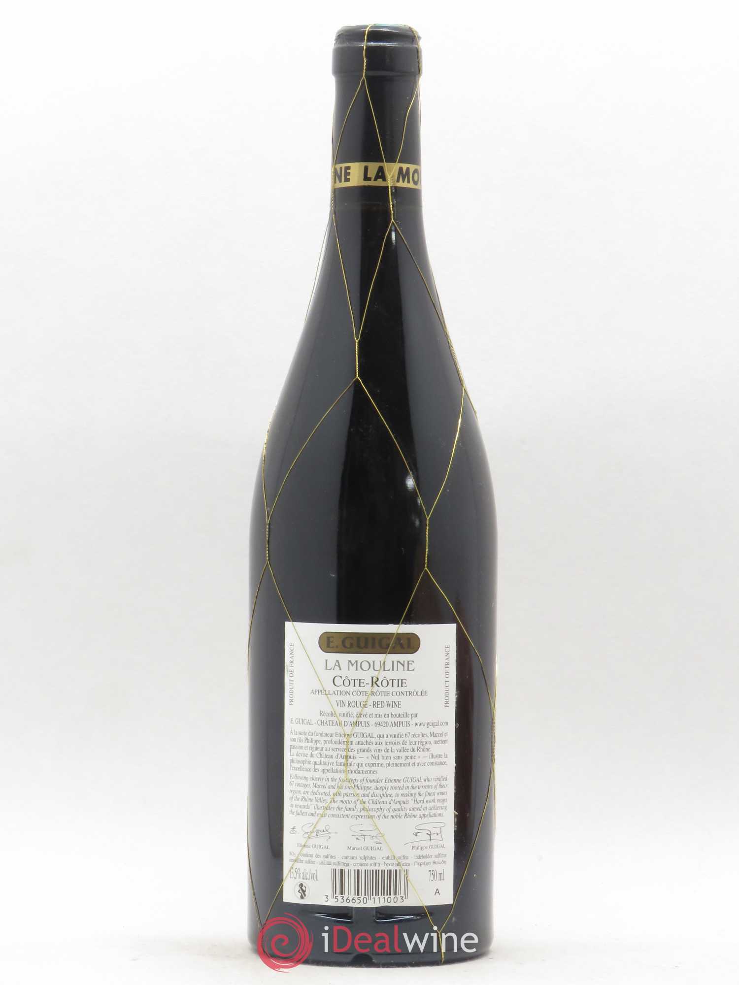 Côte-Rôtie La Mouline Guigal 2012 - Lot de 1 bouteille - 1