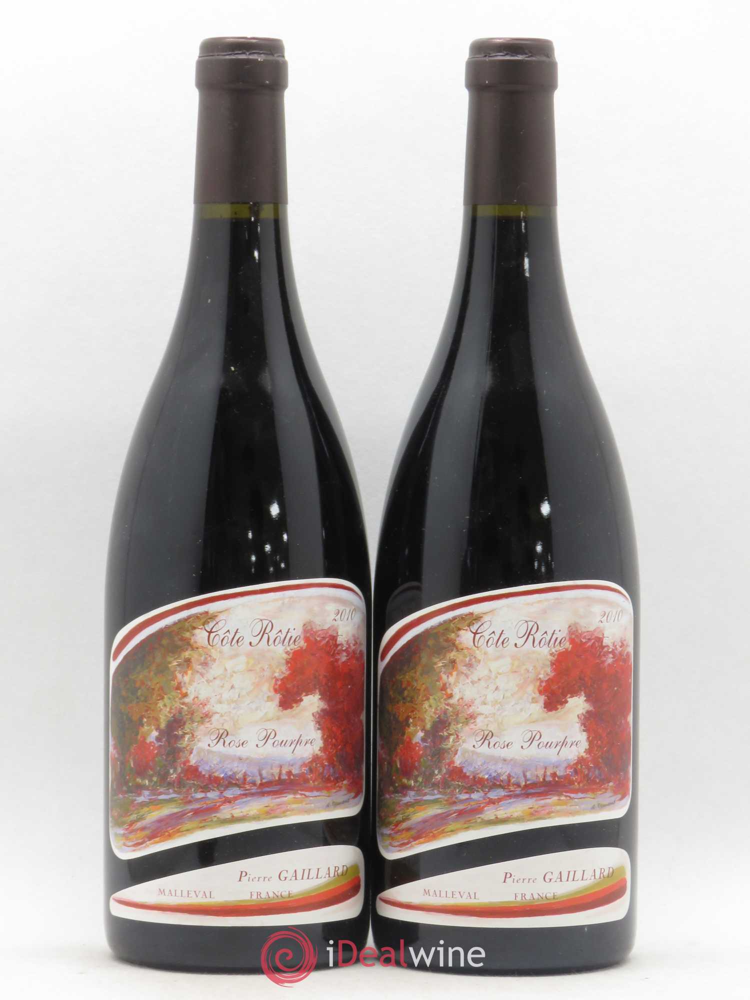 Côte-Rôtie Rose Pourpre Pierre Gaillard 2010 - Lot de 2 bouteilles - 0