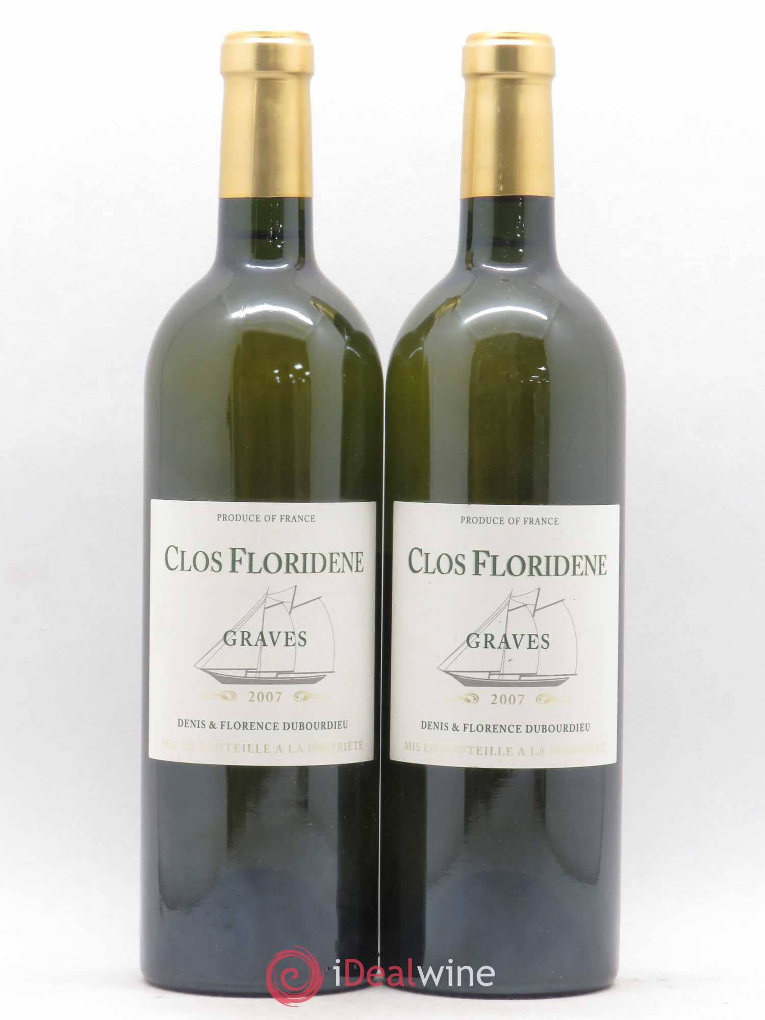 Clos Floridène 2007 - Lot de 2 bouteilles - 0