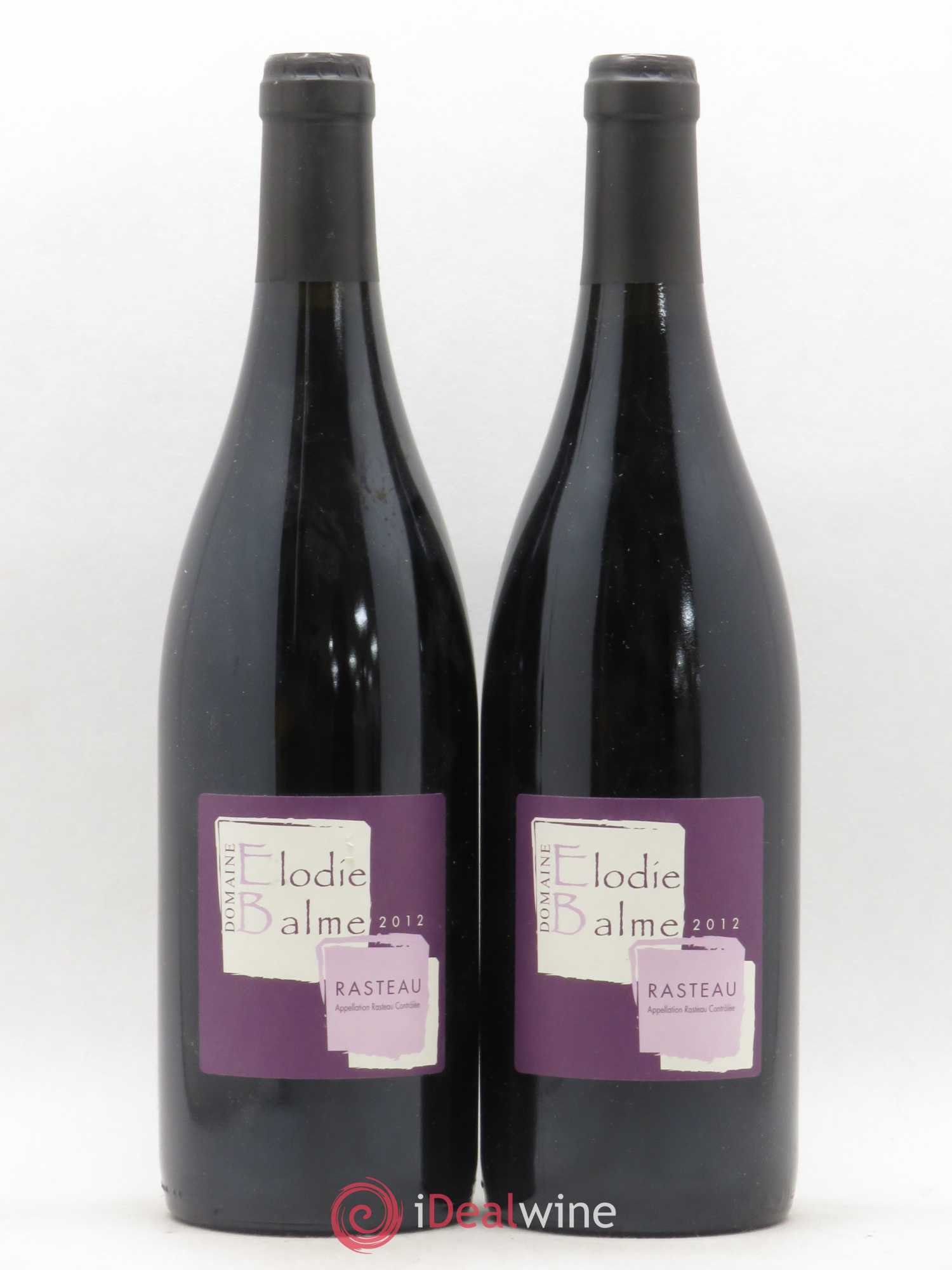 Rasteau Elodie Balme 2012 - Lot of 2 bottles - 0