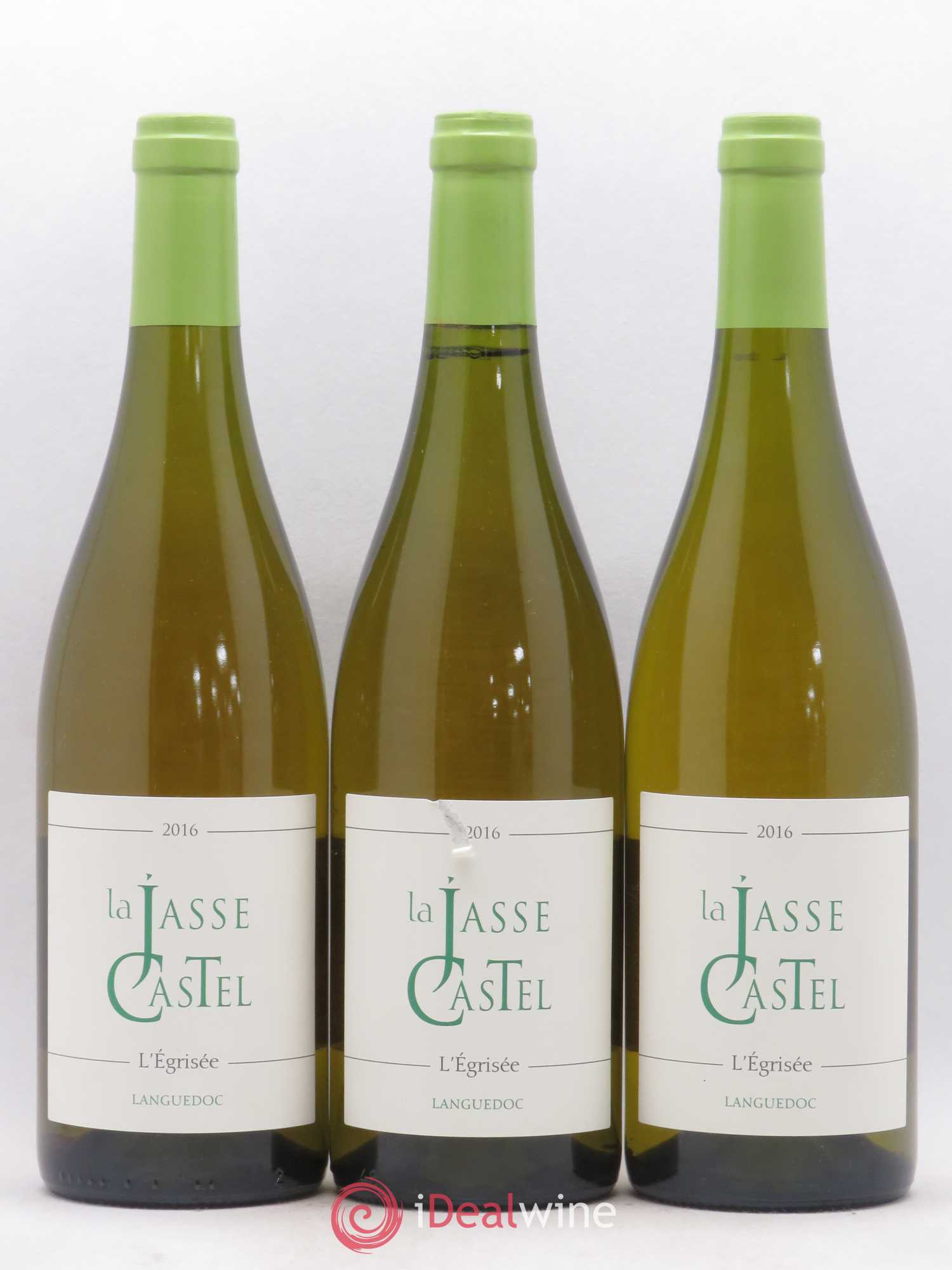 Languedoc L'Egrisée La Jasse Castel 2016 - Lot de 3 bouteilles - 0
