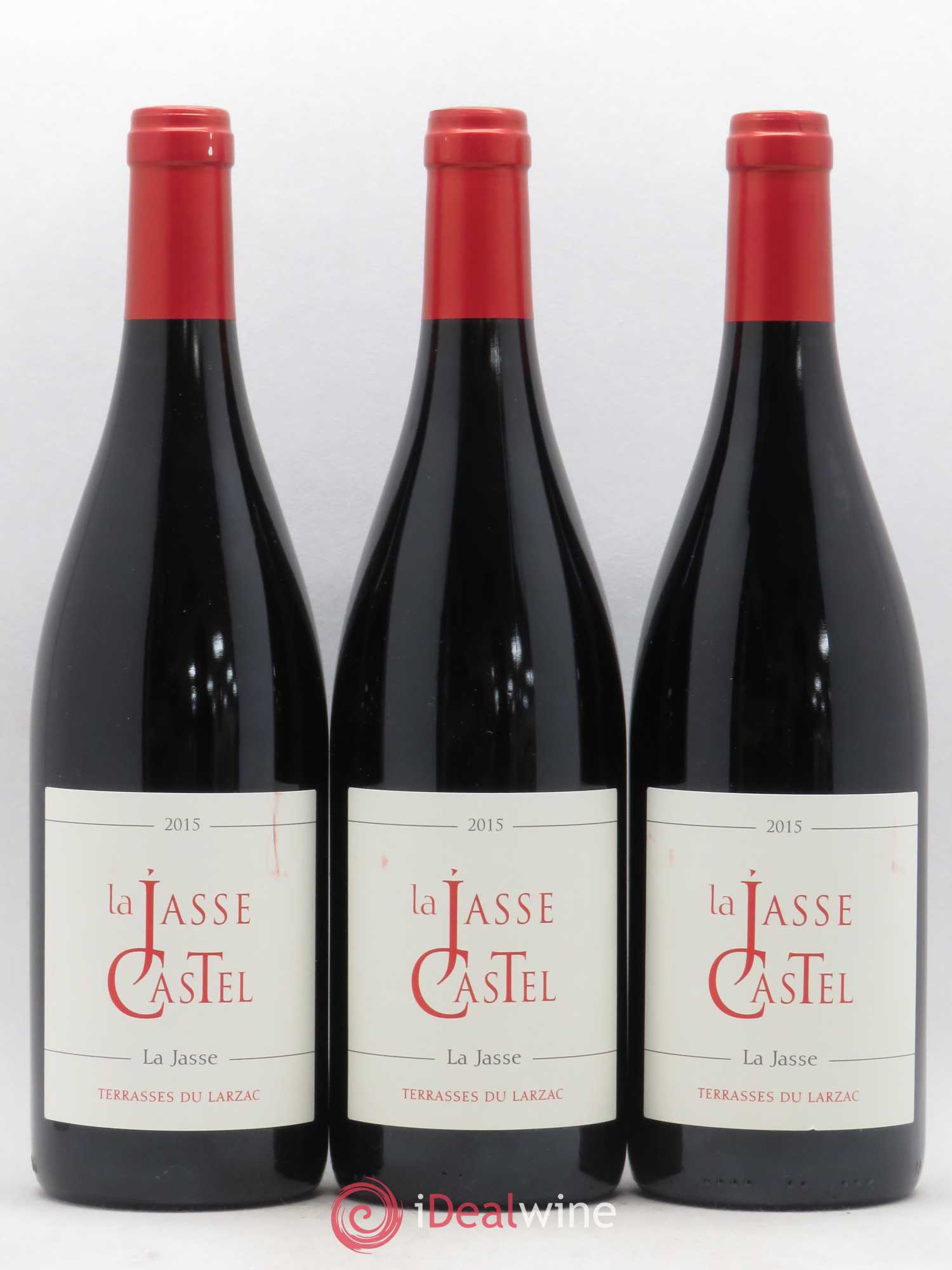Coteaux du Languedoc Terrasses du Larzac La Jasse Castel 2015 - Posten von 3 Flaschen - 0