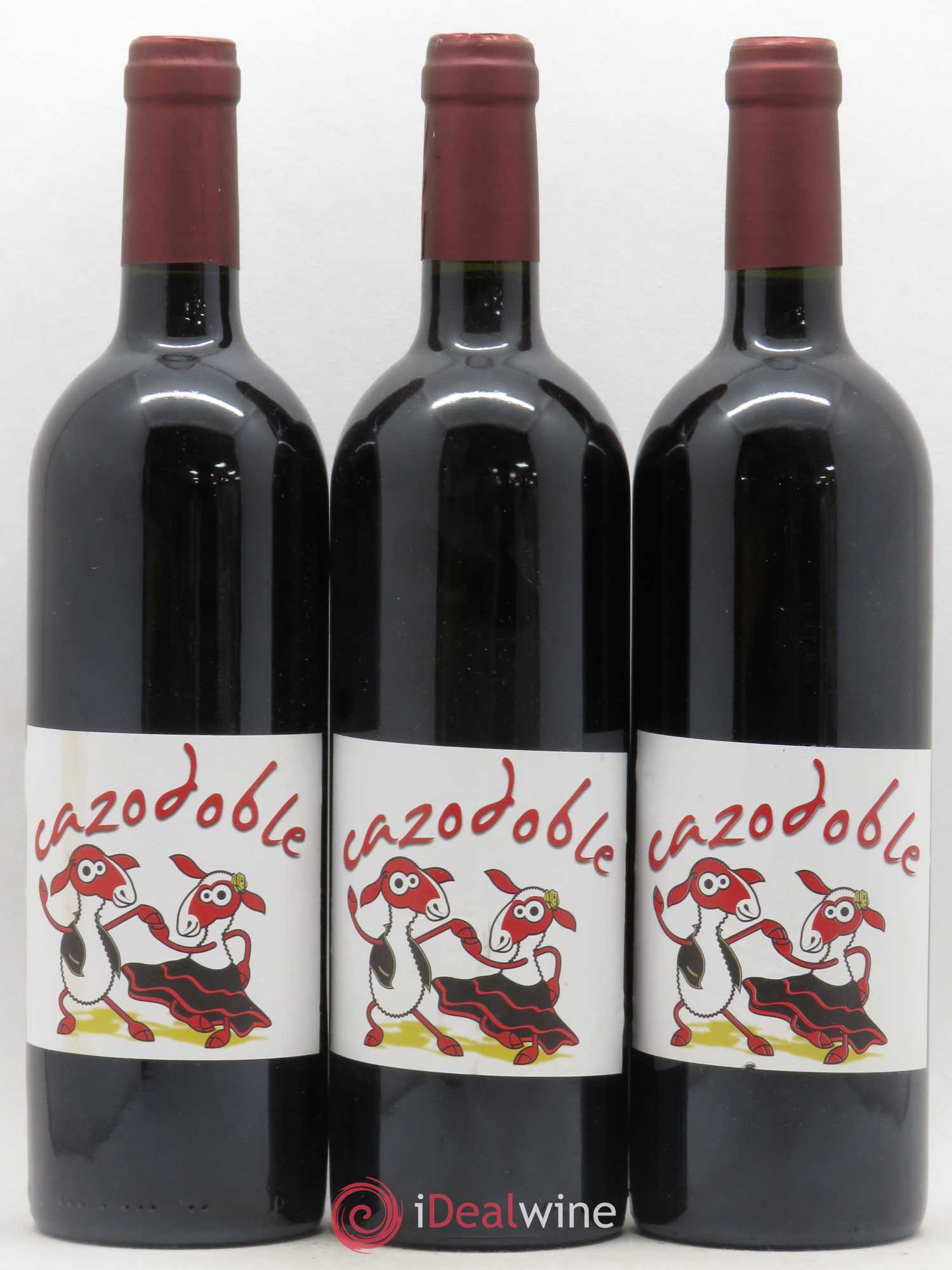 Vin de France Cazodoble Combes de Cazo 2012 - Lot of 3 bottles - 0