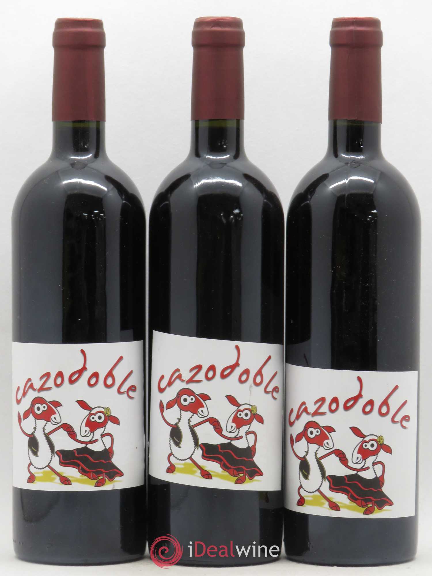 Vin de France Cazodoble Combes de Cazo 2012 - Lot of 3 bottles - 0