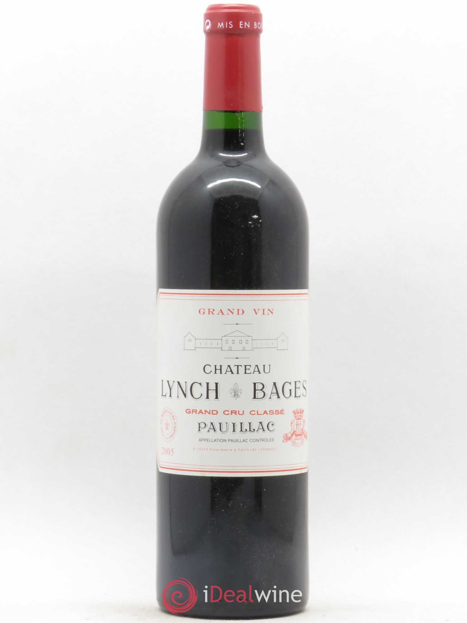 Château Lynch Bages 5ème Grand Cru Classé 2005 - Lot de 1 bouteille - 0