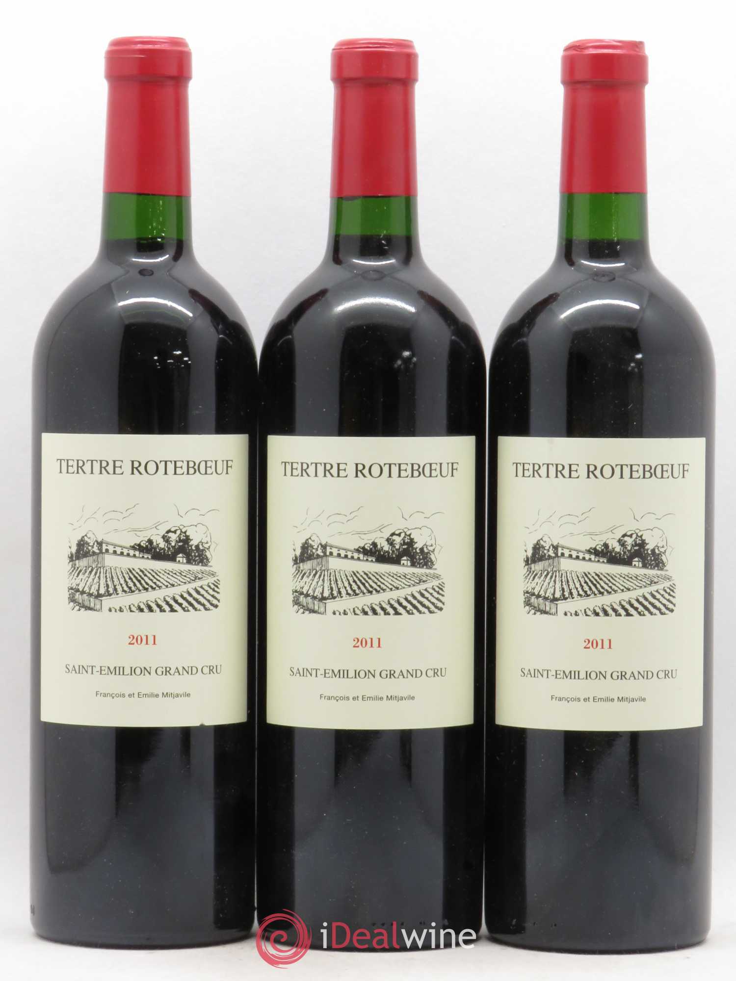 Château Tertre Roteboeuf 2011 - Lot de 3 bouteilles - 0