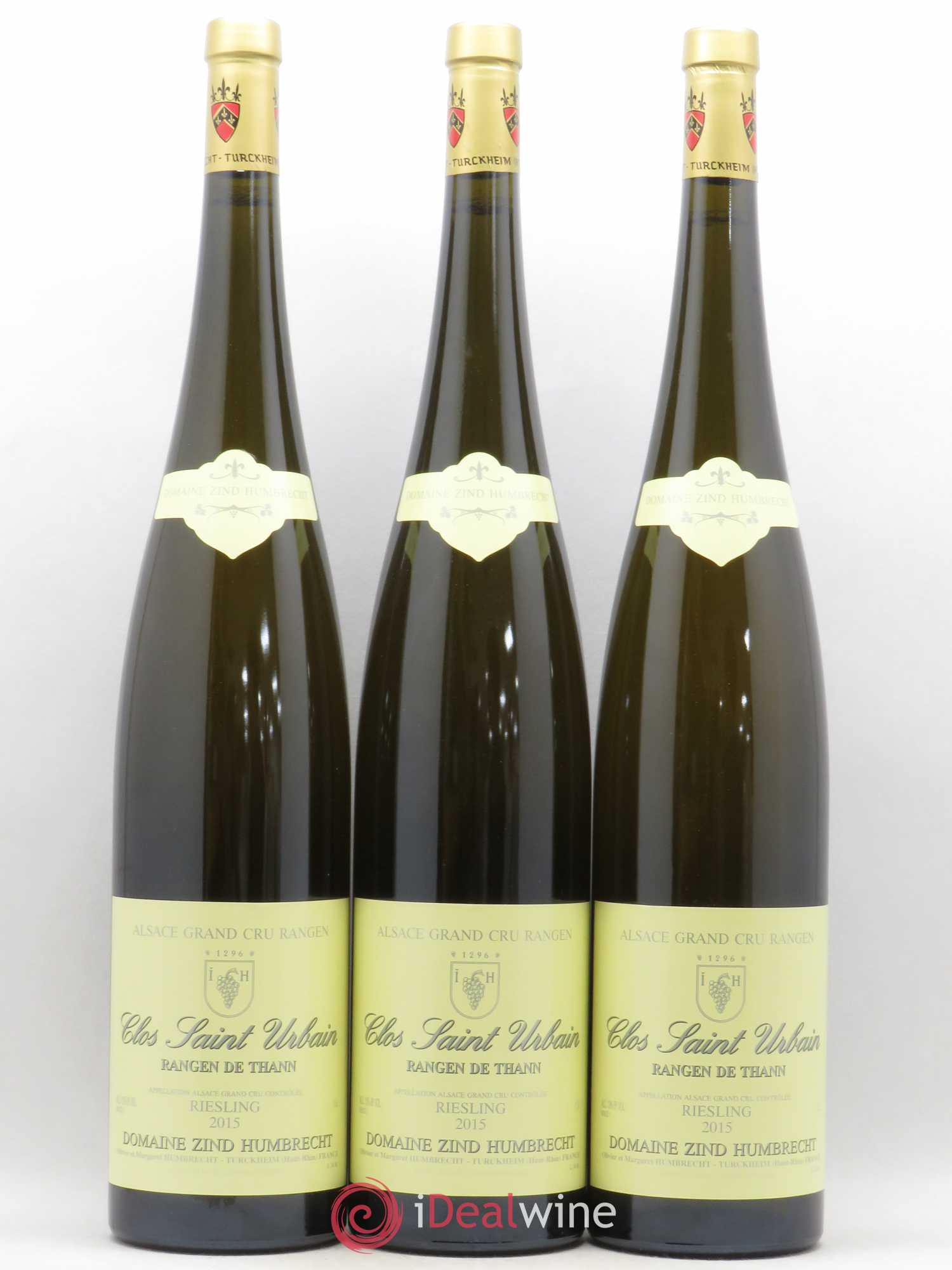 Alsace Riesling Grand Cru Rangen de Thann Clos Saint Urbain Zind-Humbrecht (Domaine) 2015 - Lot de 3 magnums - 0
