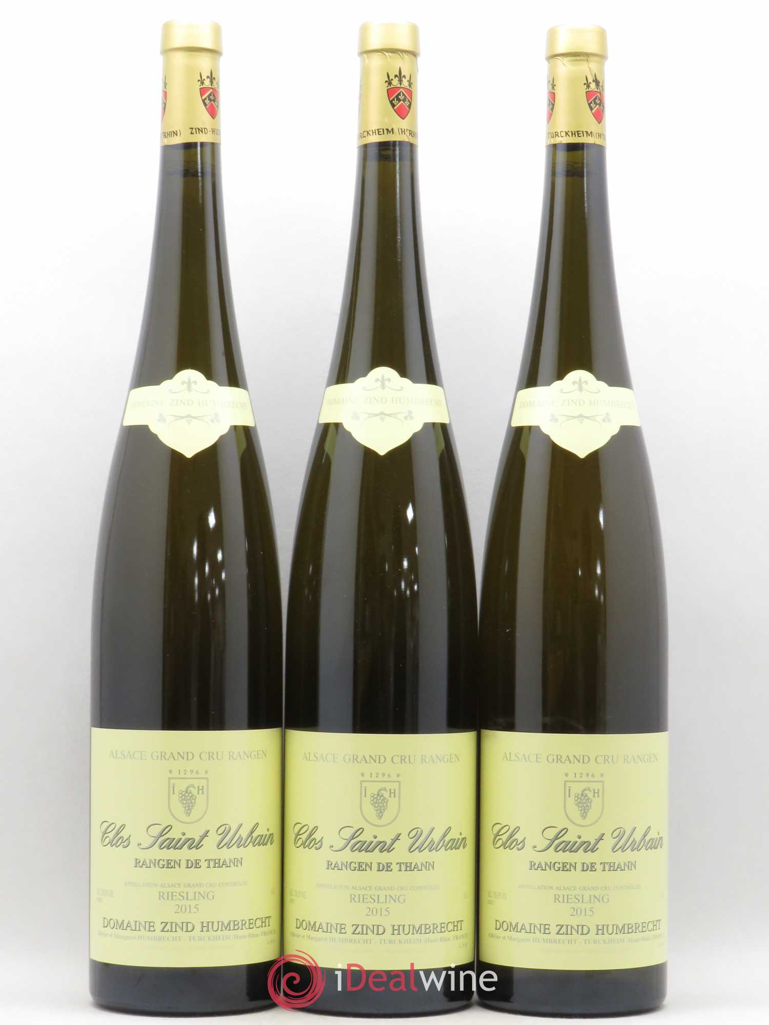 Alsace Riesling Grand Cru Rangen de Thann Clos Saint Urbain Zind-Humbrecht (Domaine) 2015 - Lot de 3 magnums - 0