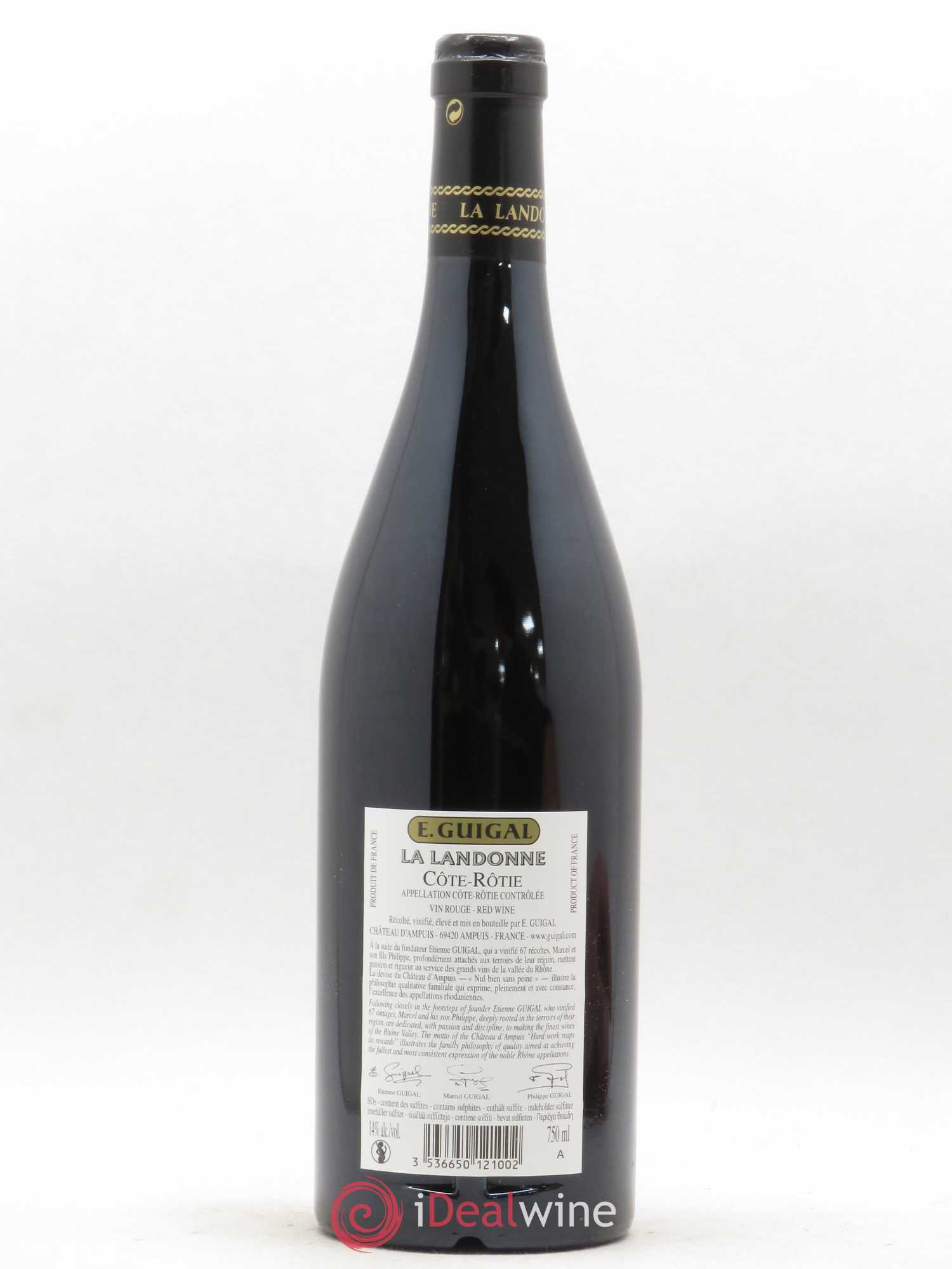 Côte-Rôtie La Landonne Guigal 2015 - Lot de 1 bouteille - 1