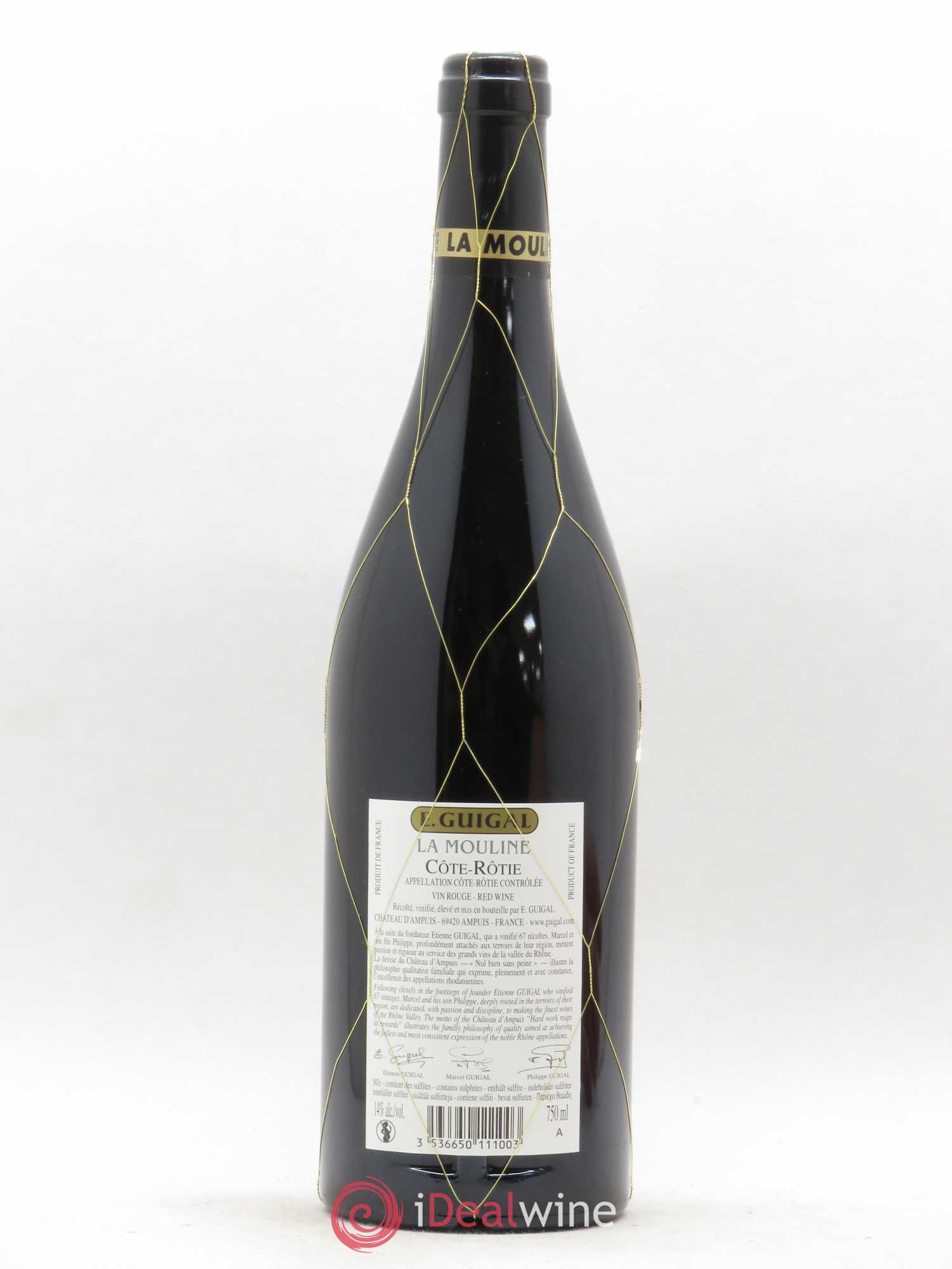 Côte-Rôtie La Mouline Guigal 2015 - Lot de 1 bouteille - 1