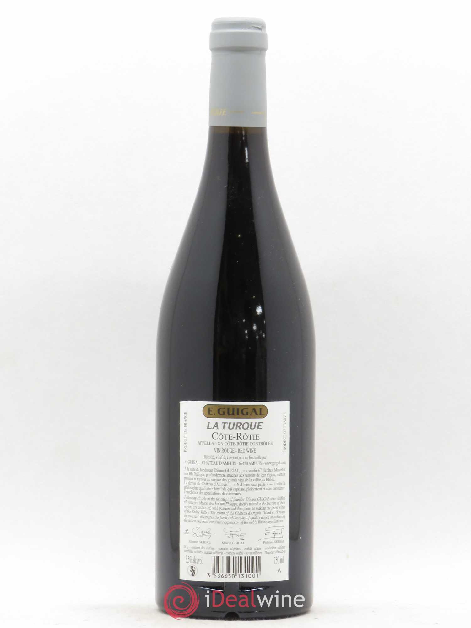 Côte-Rôtie La Turque Guigal 2012 - Lot de 1 bouteille - 1