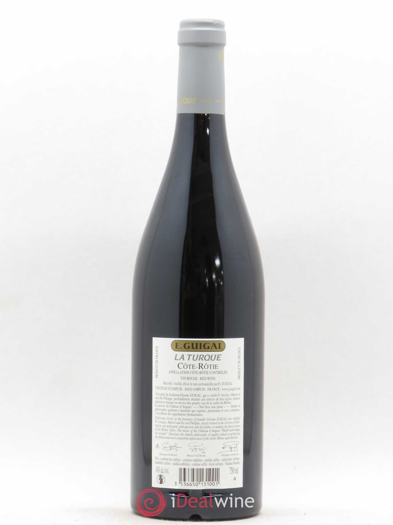 Côte-Rôtie La Turque Guigal 2015 - Lot de 1 bouteille - 1