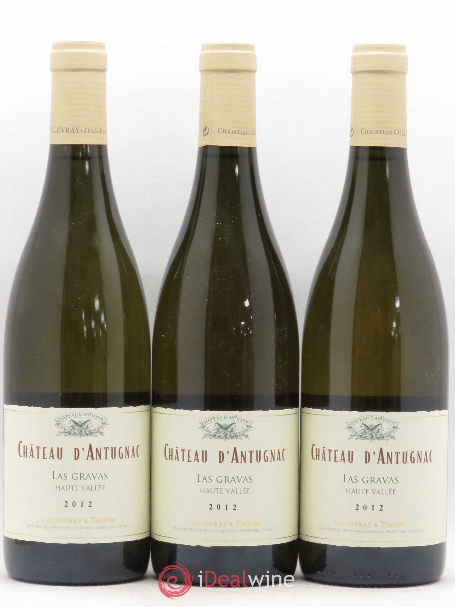 Languedoc Limoux Château d'Antugnac Las Gravas Haute Vallée 2012 - Posten von 3 Flaschen - 0