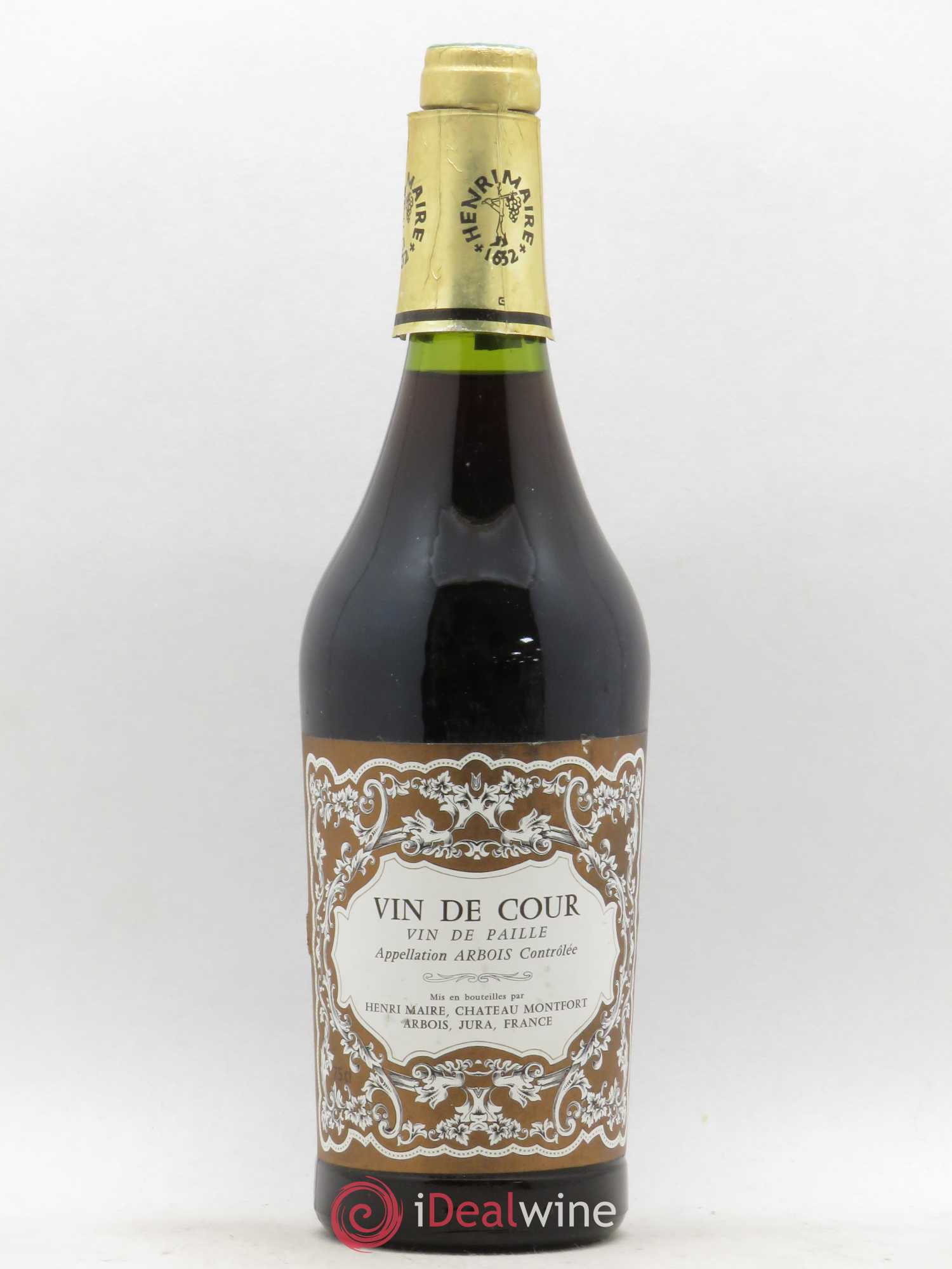 Arbois Vin de Paille Vin de Cour Henri Maire - Posten von 1 Flasche - 0
