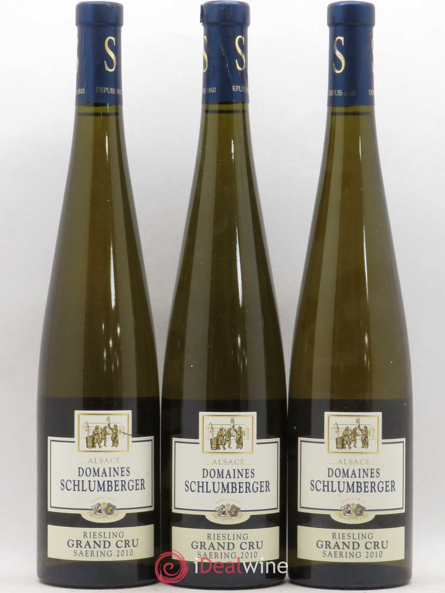 Riesling Grand Cru Saering Schlumberger 2010 - Posten von 3 Flaschen - 0