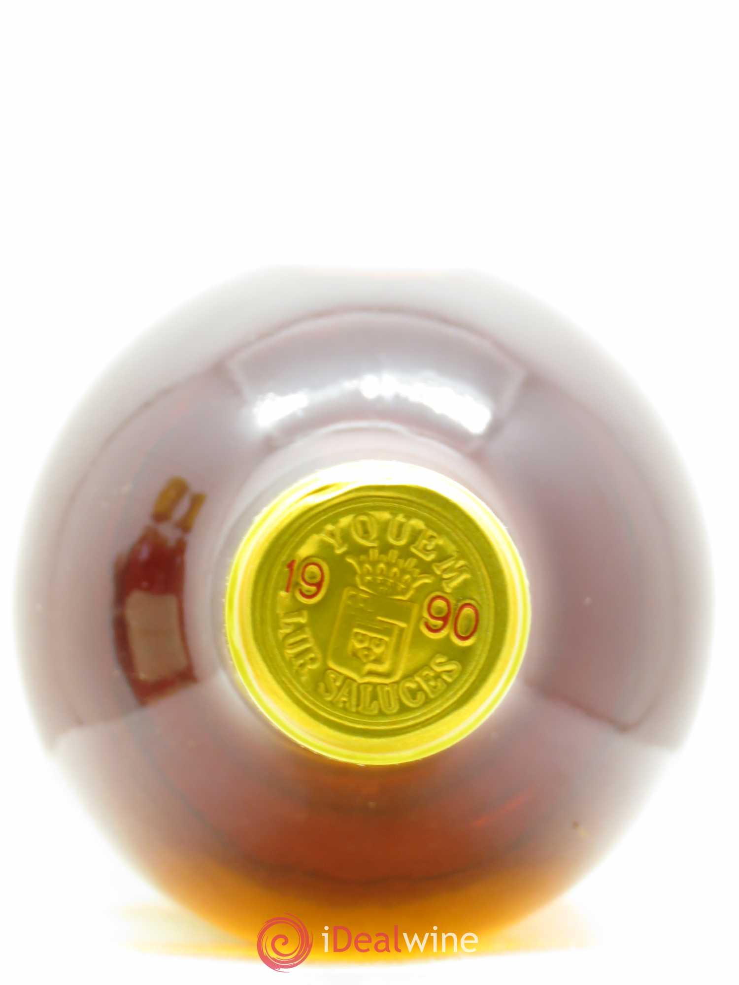 Château d' Yquem 1er Cru Classé Supérieur 1990 - Lotto di 2 bottiglie - 1