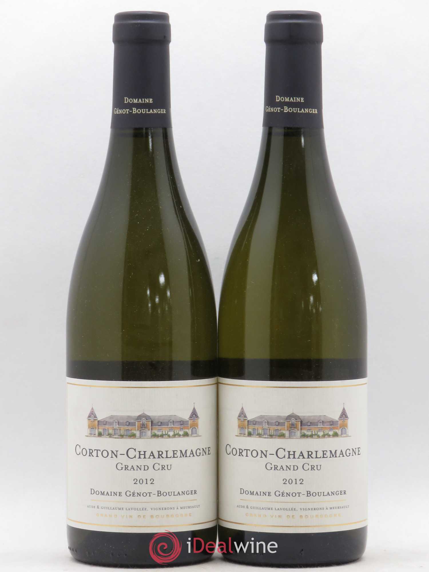 Corton-Charlemagne Grand Cru Domaine Génot-Boulanger 2012 - Posten von 2 Flaschen - 0