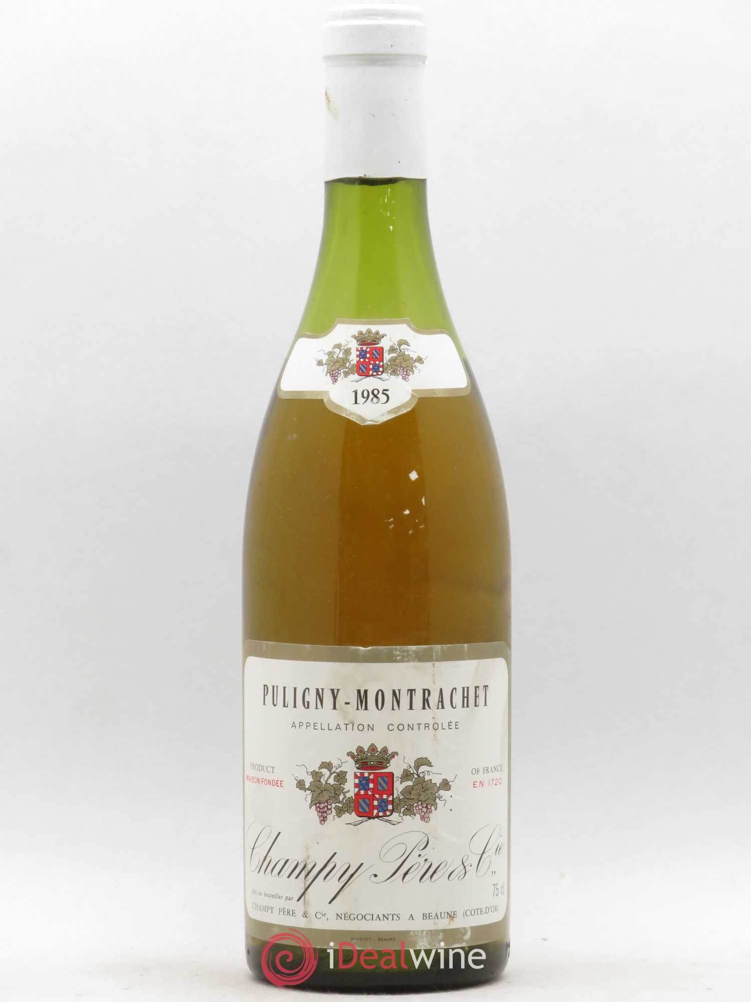 Puligny-Montrachet Champy 1985 - Lot de 1 bouteille - 0