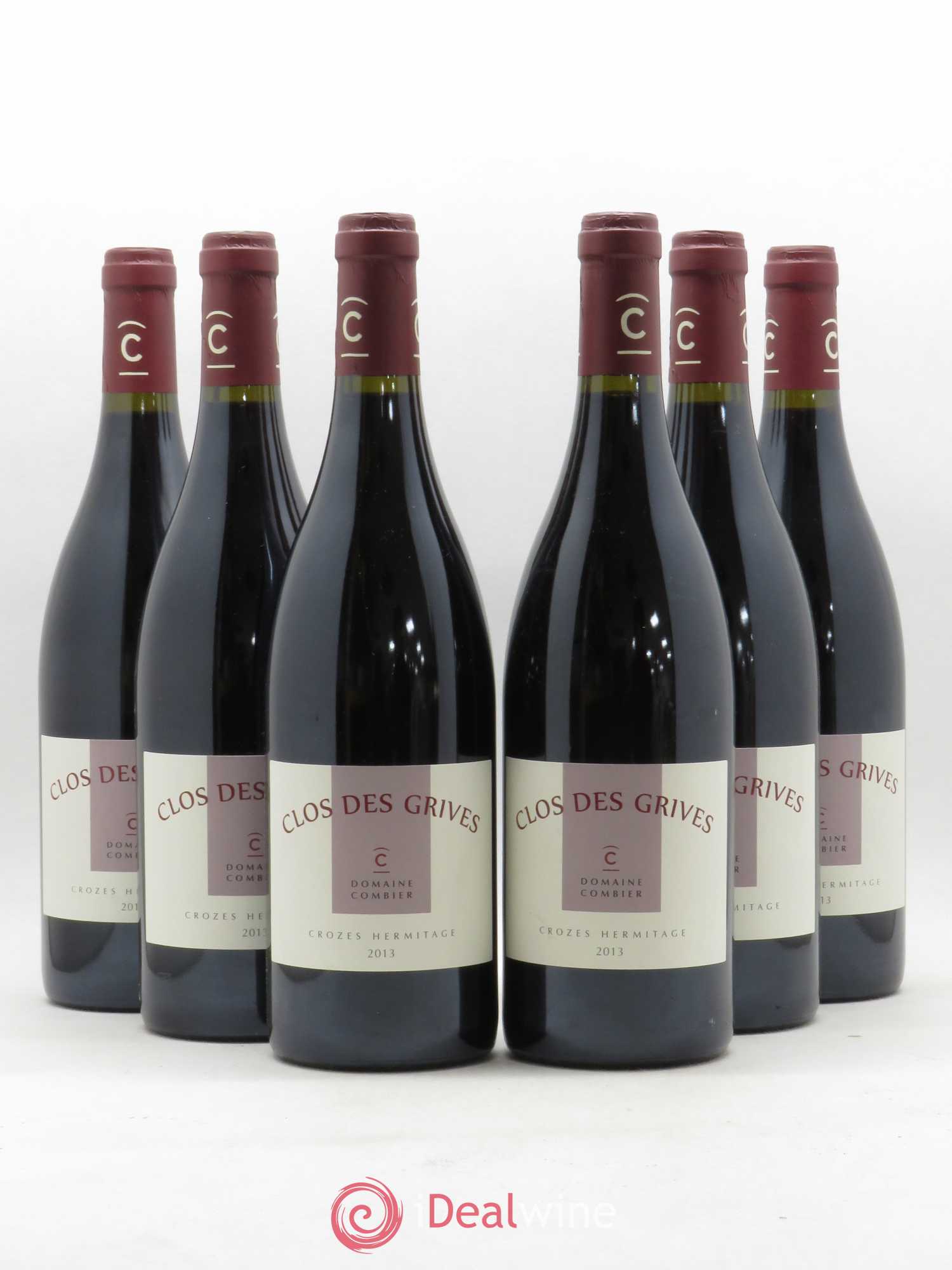 Crozes-Hermitage Clos des Grives Combier 2013 - Lot de 6 bouteilles - 0