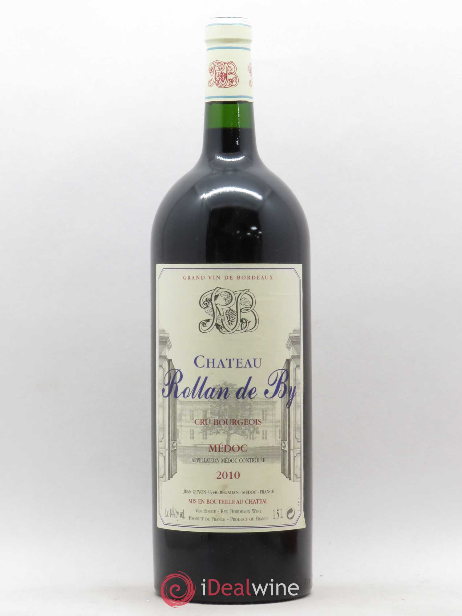 Château Rollan de By Cru Bourgeois 2010 - Posten von 1 Magnum - 0