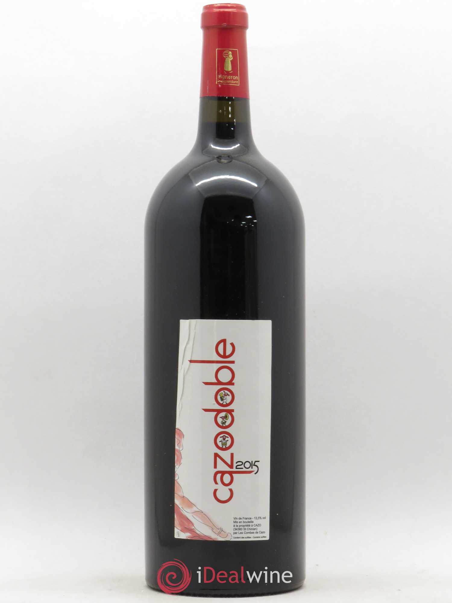 Vin de France Cazodoble Combes de Cazo 2015 - Lot de 1 magnum - 0