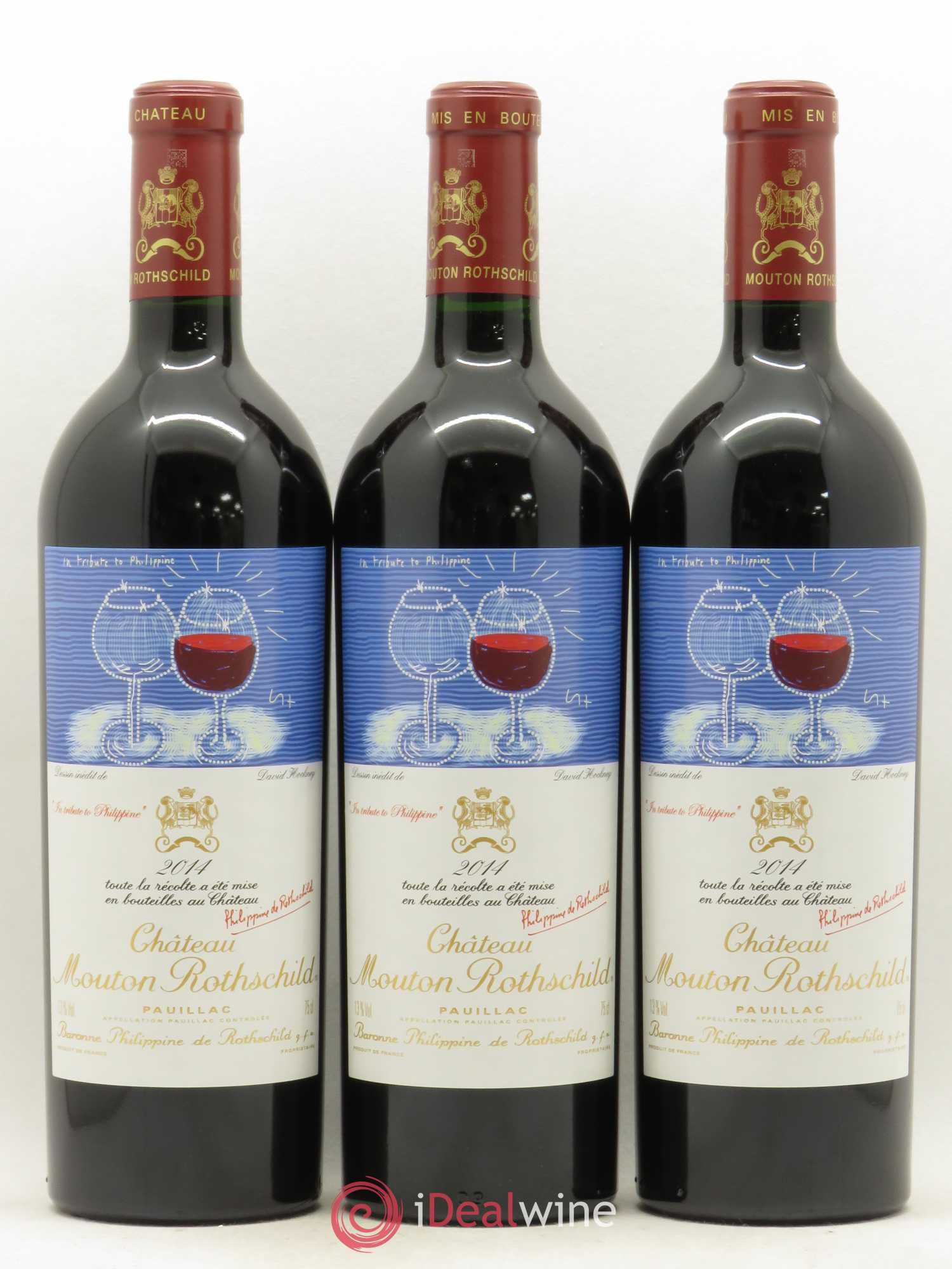 Château Mouton Rothschild 1er Grand Cru Classé 2014 - Lot de 6 bouteilles - 3