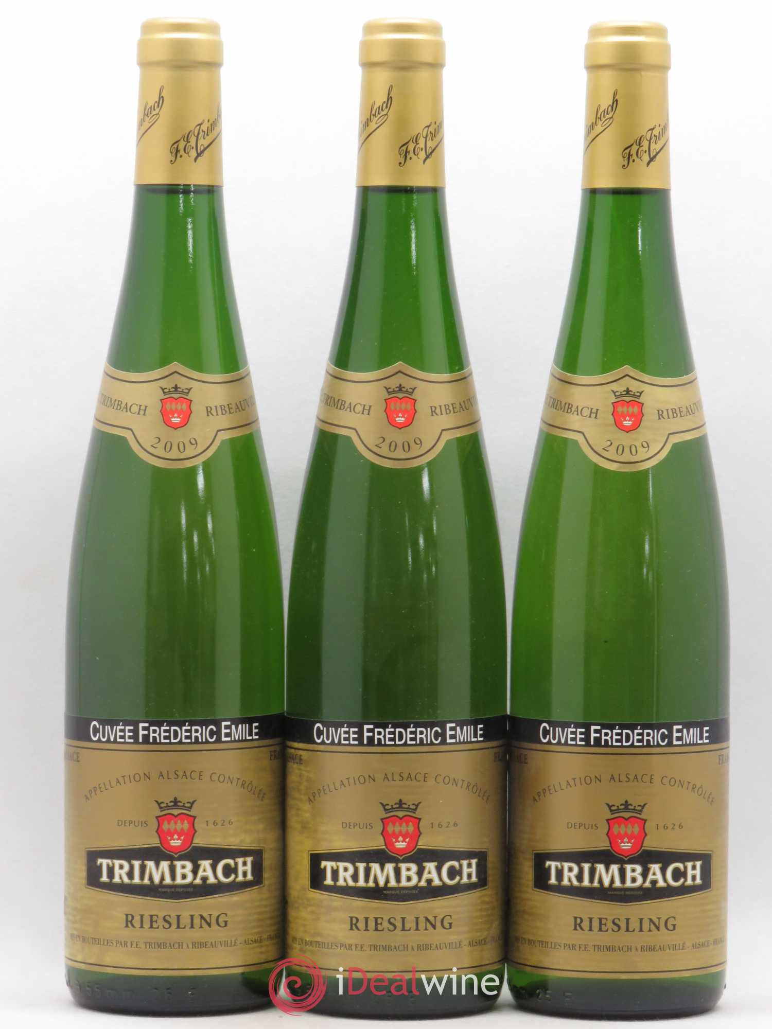 Alsace Riesling Cuvée Frédéric Emile Trimbach (Domaine) 2009 - Lot de 3 bouteilles - 0