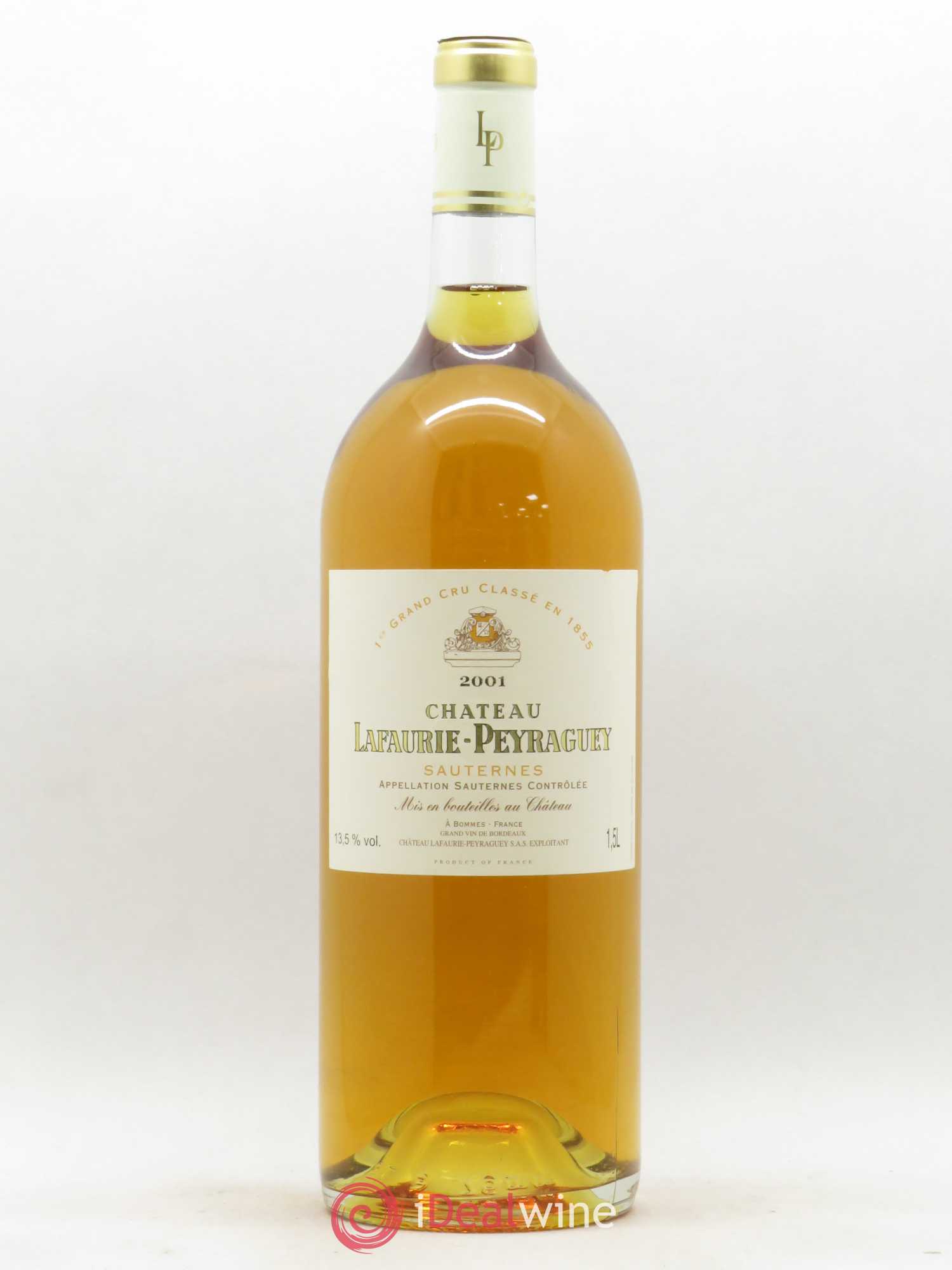 Château Lafaurie-Peyraguey 1er Grand Cru Classé 2001 - Lotto di 1 magnum - 0