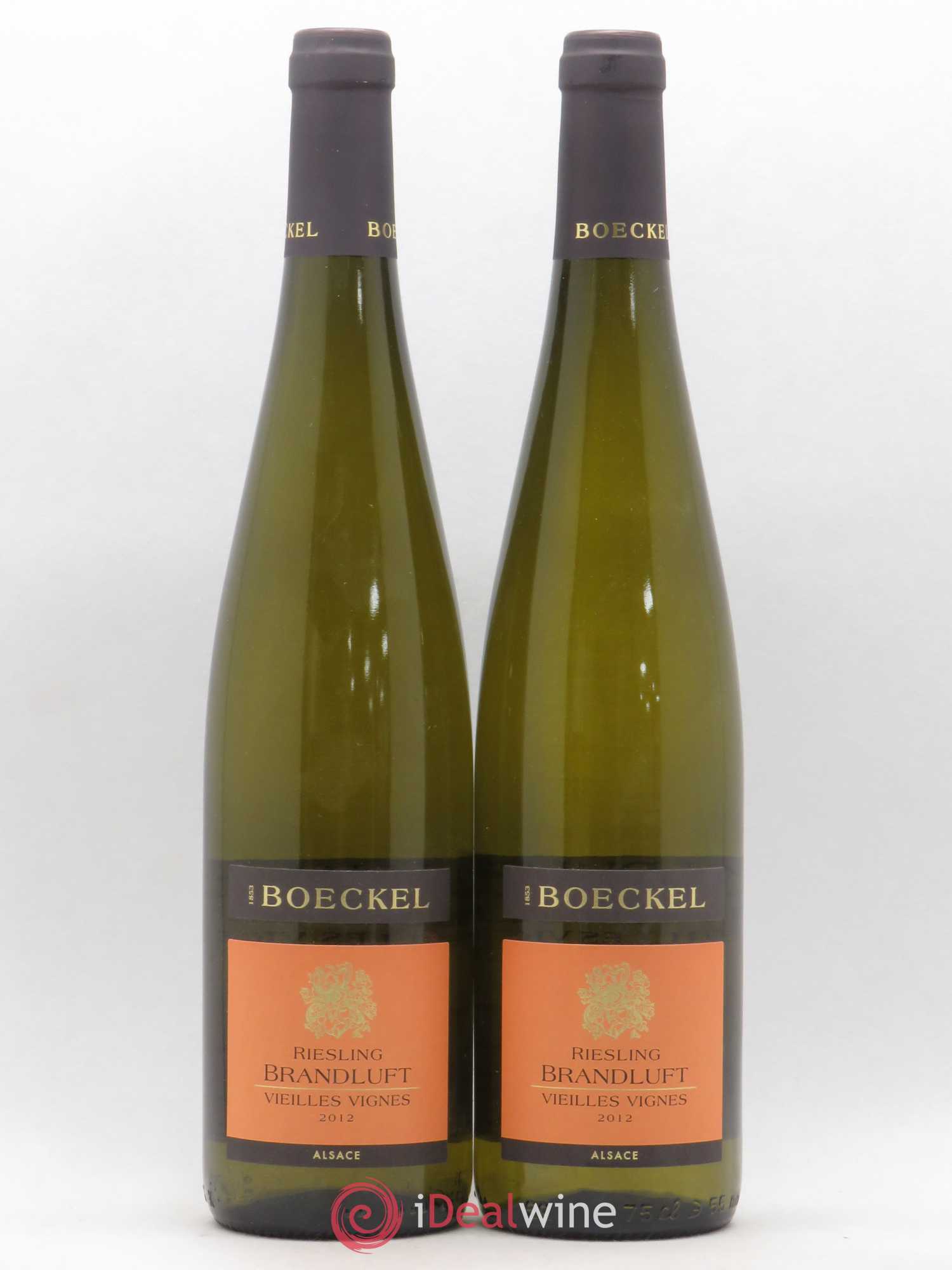 Riesling Brandluft Boeckel Vieilles Vignes 2012 - Lotto di 2 bottiglie - 0
