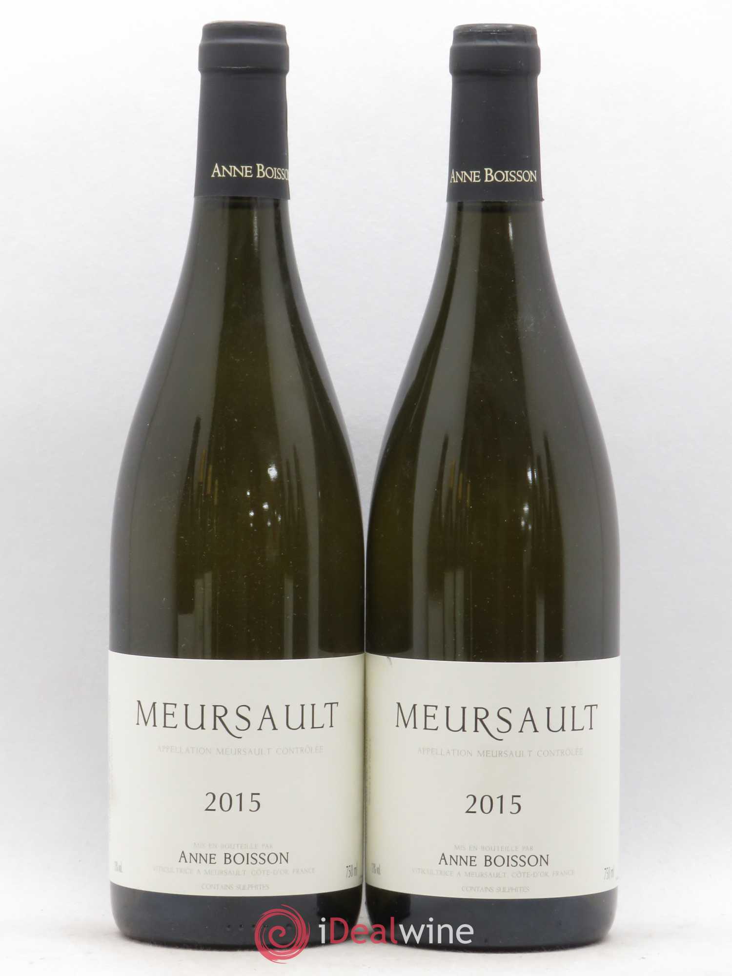 Meursault Anne Boisson 2015 - Lot de 2 bouteilles - 0