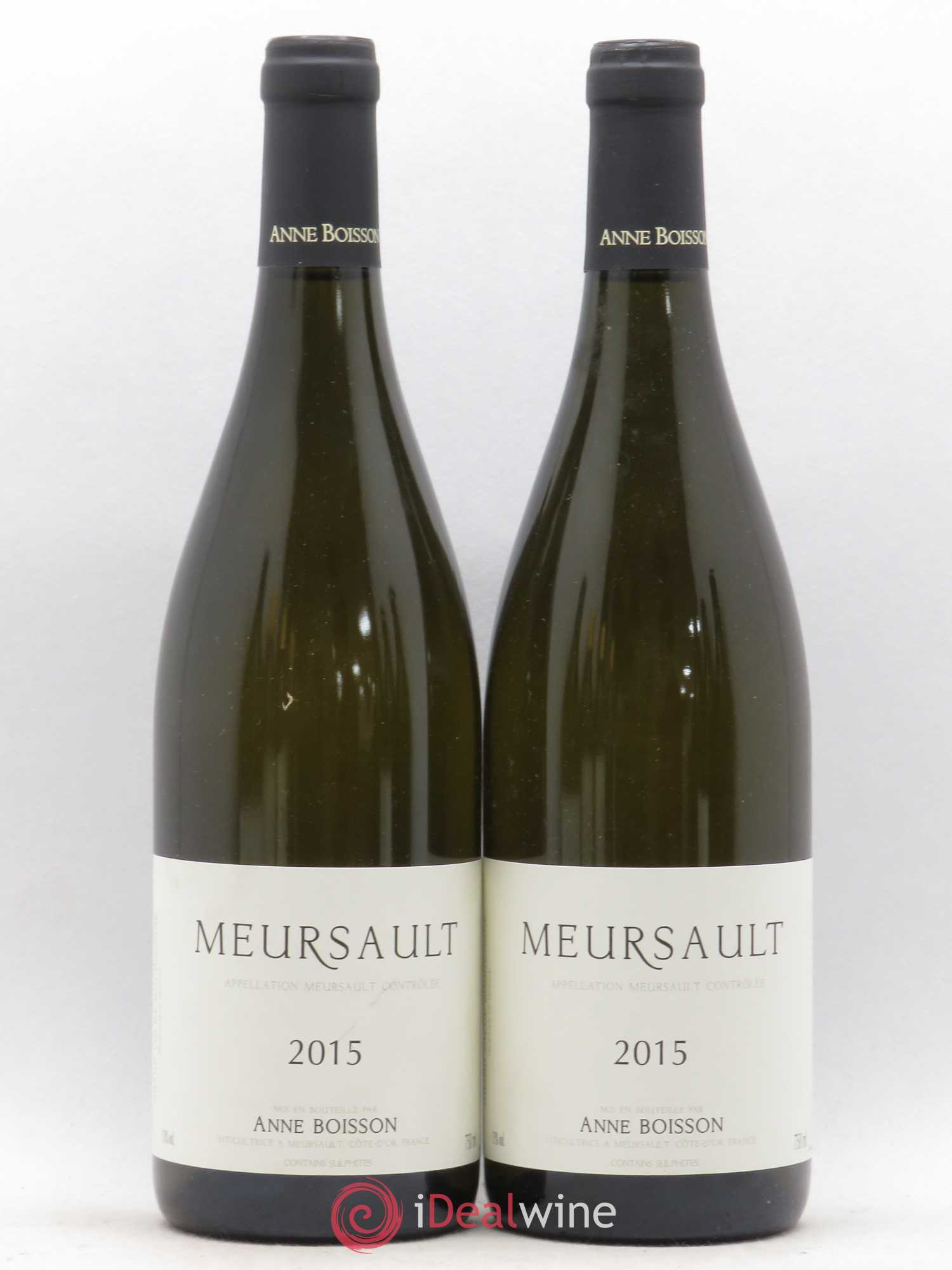 Meursault Anne Boisson 2015 - Lot de 2 bouteilles - 0