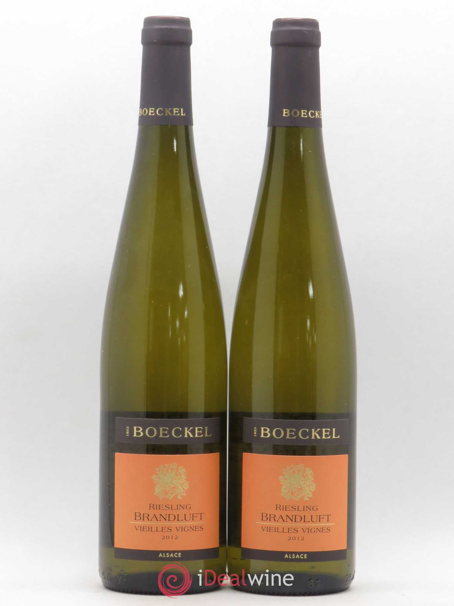 Riesling Brandluft Boeckel Vieilles Vignes 2012 - Posten von 2 Flaschen - 0