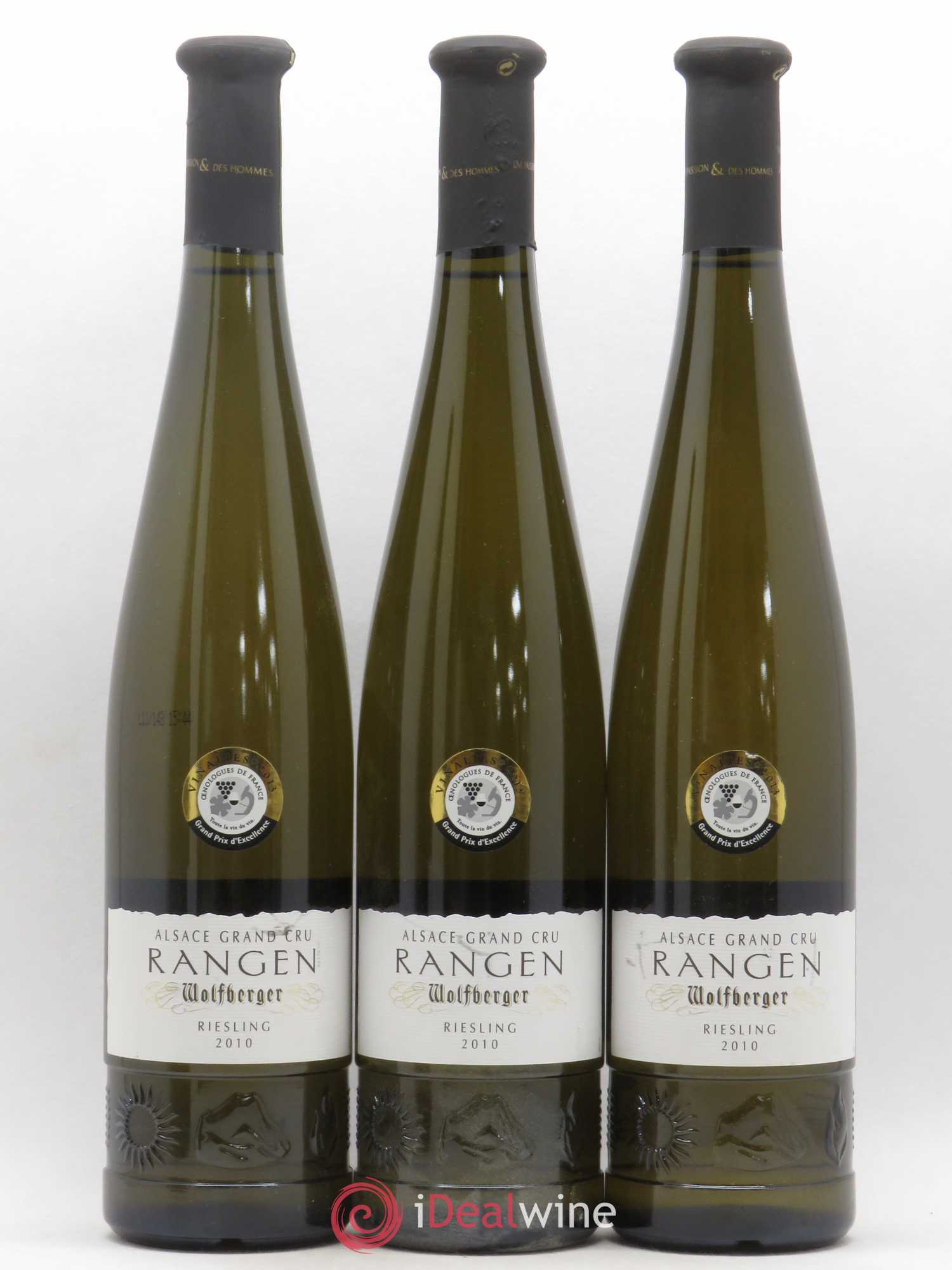 Riesling Grand Cru Rangen Wolfberger 2010 - Posten von 3 Flaschen - 0