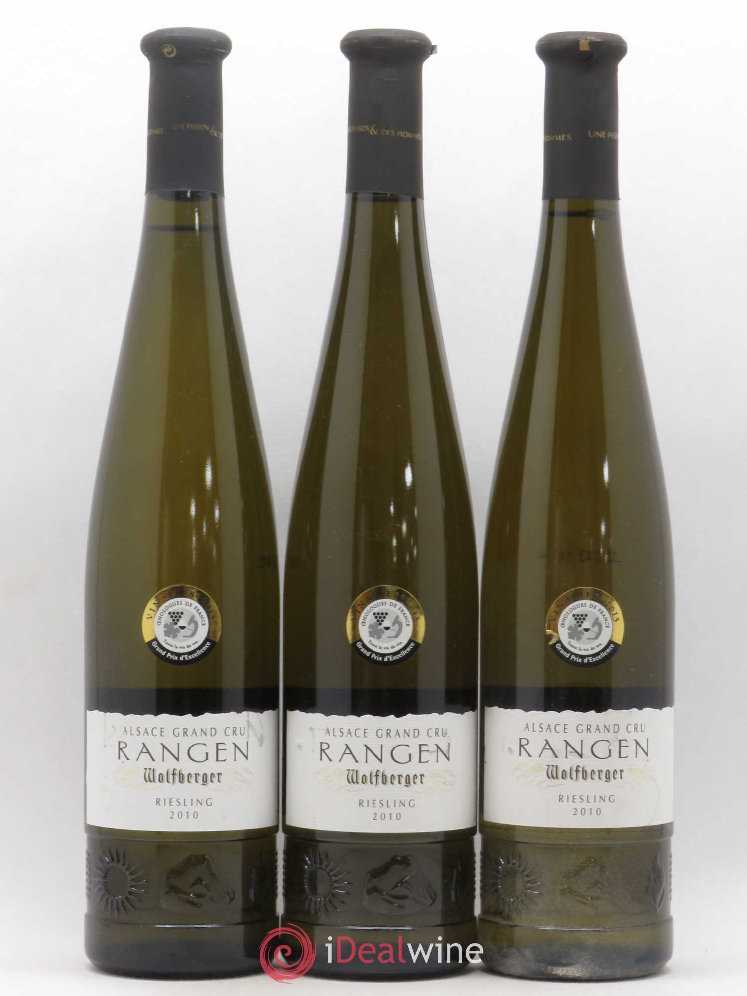 Riesling Grand Cru Rangen Wolfberger 2010 - Posten von 3 Flaschen - 0