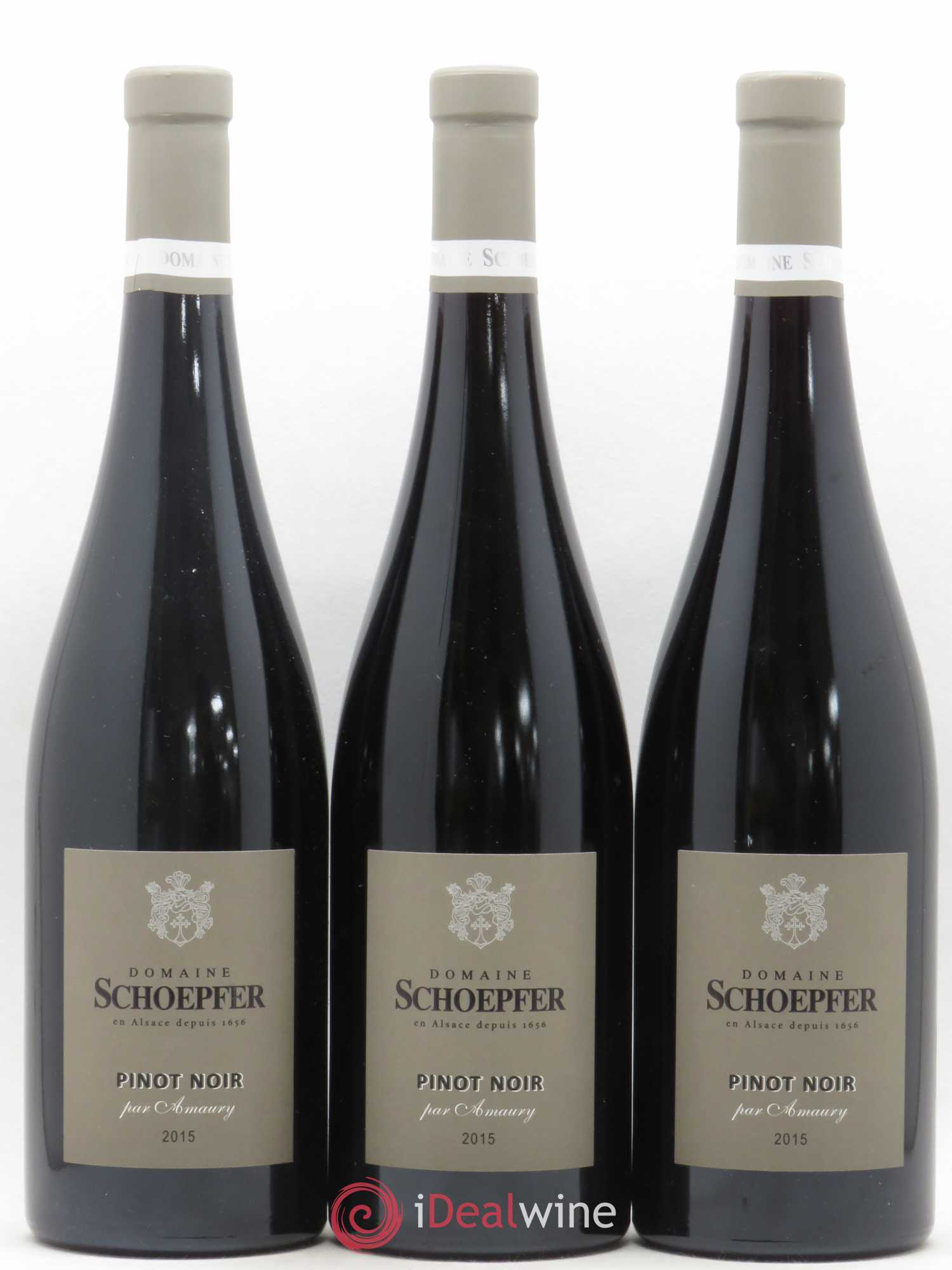 Pinot Noir Amaury Schoepfer 2015 - Lot de 3 bouteilles - 0