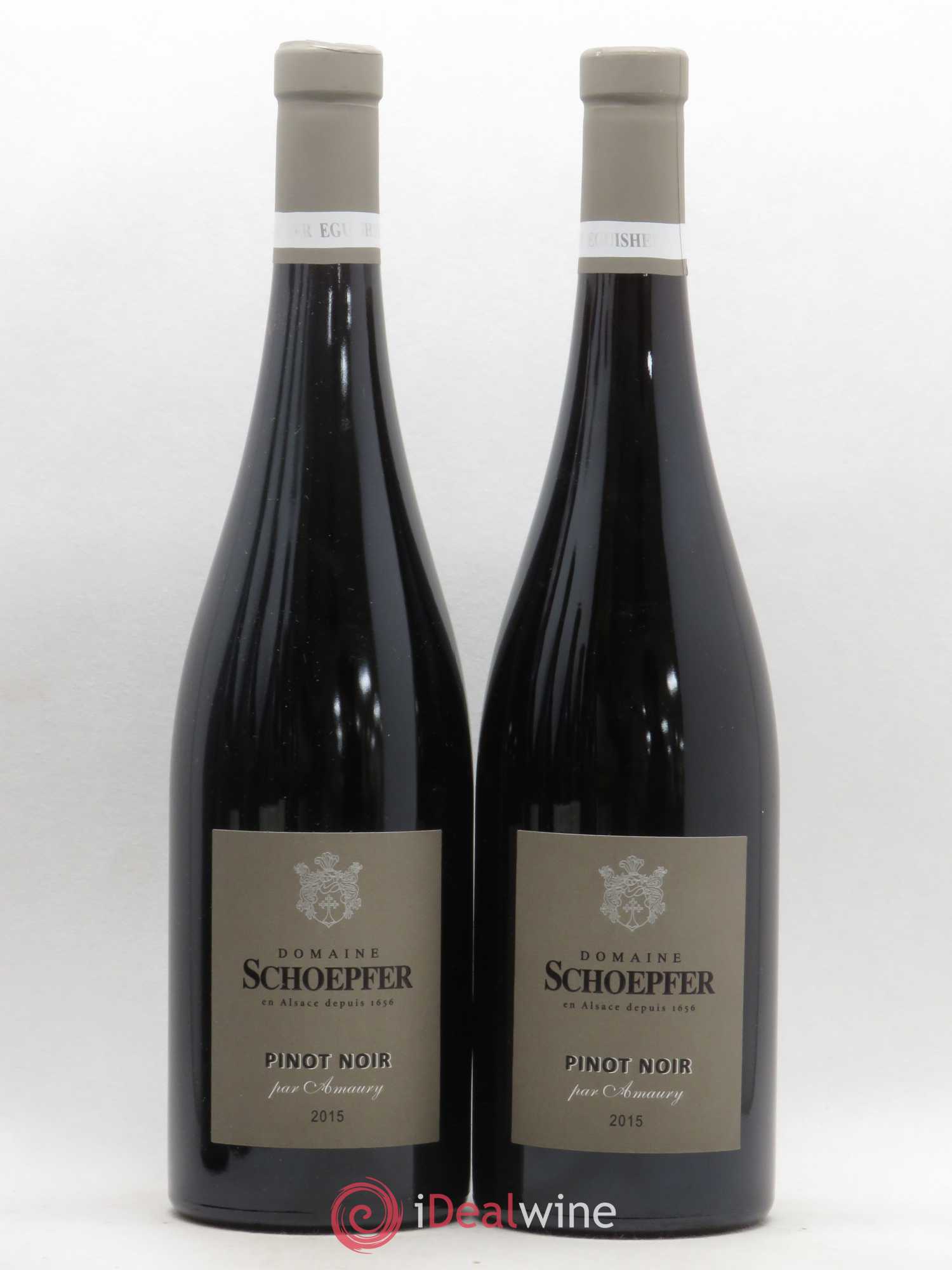 Pinot Noir Amaury Schoepfer 2015 - Lot de 2 bouteilles - 0