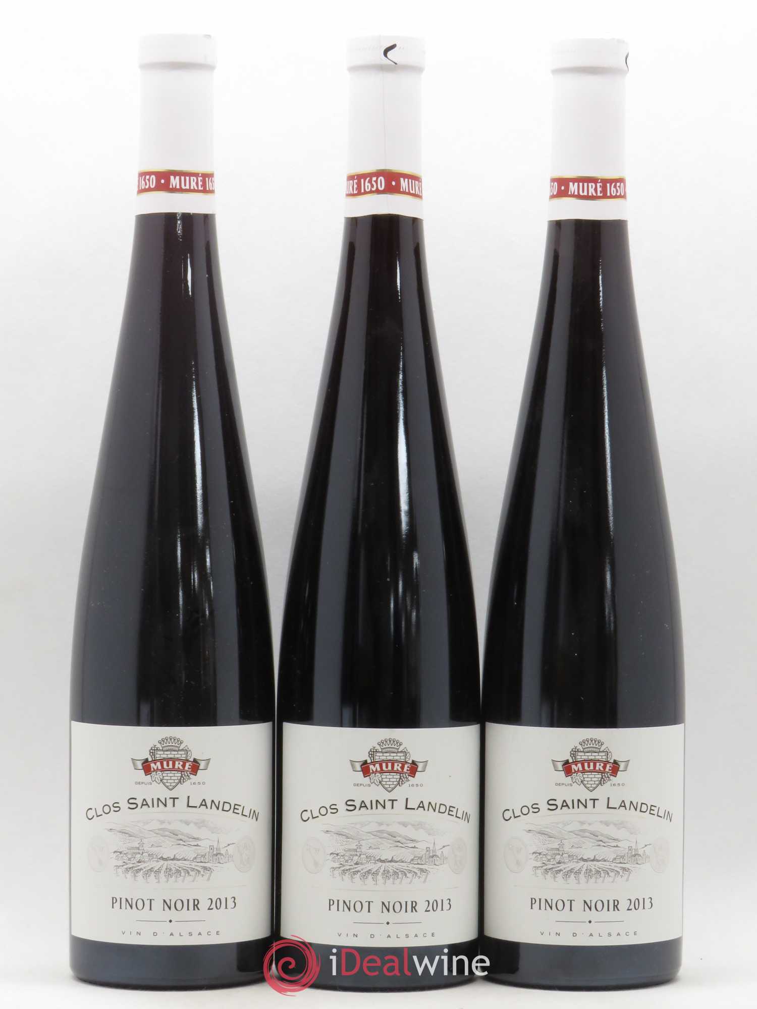 Pinot Noir Clos Saint Landelin Muré 2013 - Posten von 3 Flaschen - 0