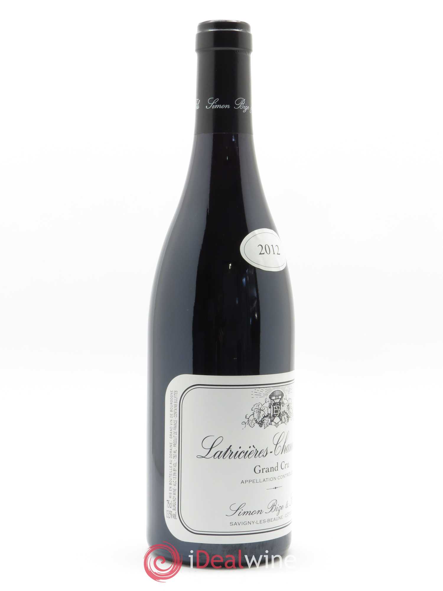 Latricières-Chambertin Grand Cru Simon Bize & Fils 2012 - Lot de 1 bouteille - 1