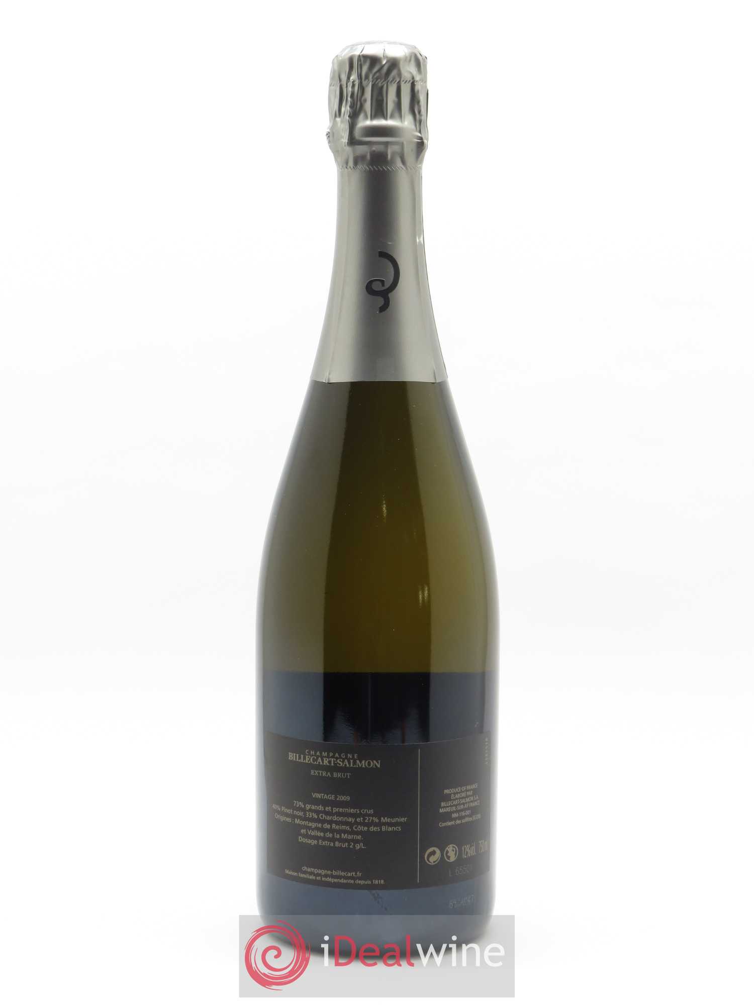 Vintage Billecart-Salmon 2009 - Lot de 1 bouteille - 2