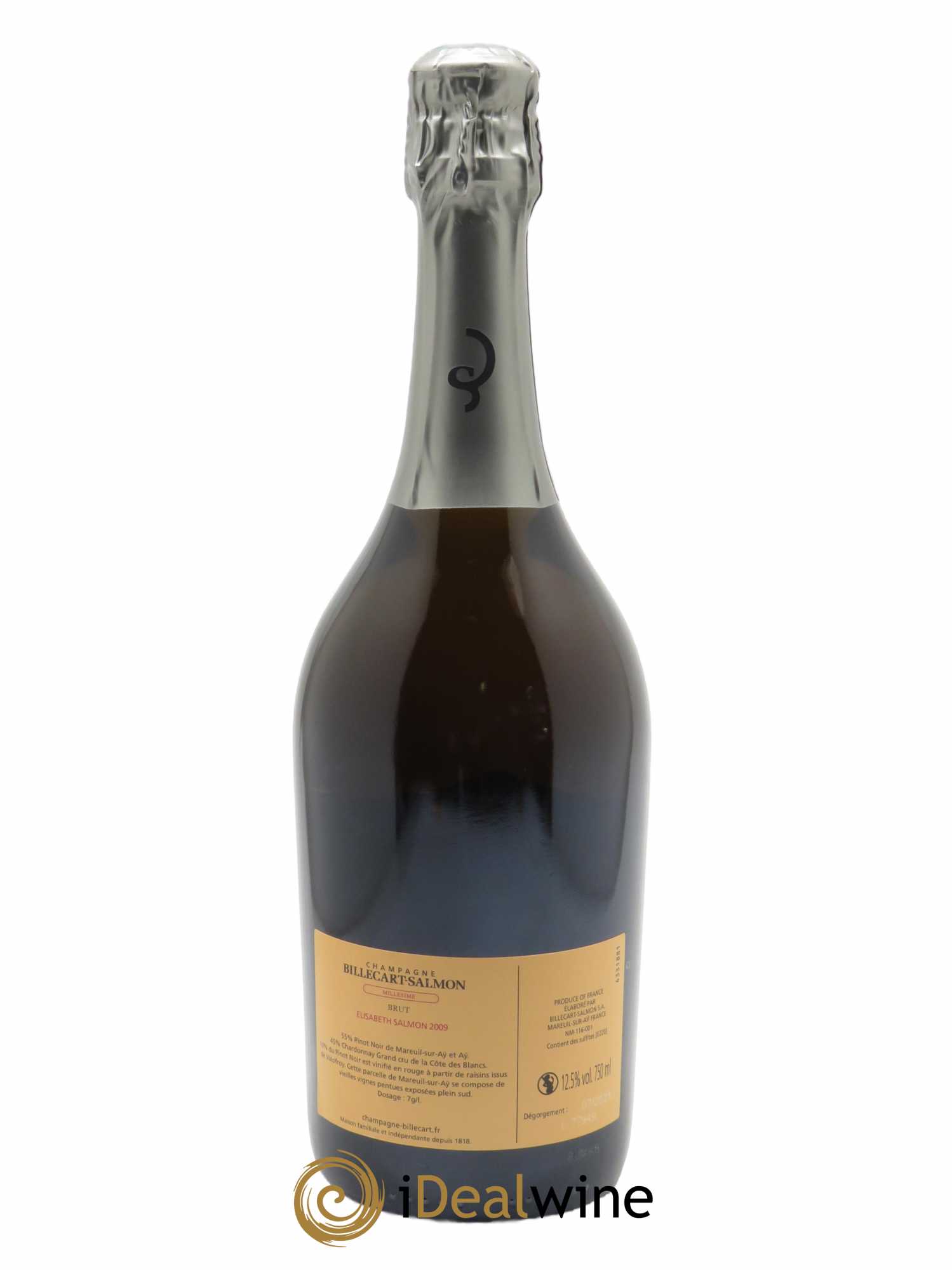 Elisabeth Salmon Billecart-Salmon 2009 - Lot de 1 bouteille - 2