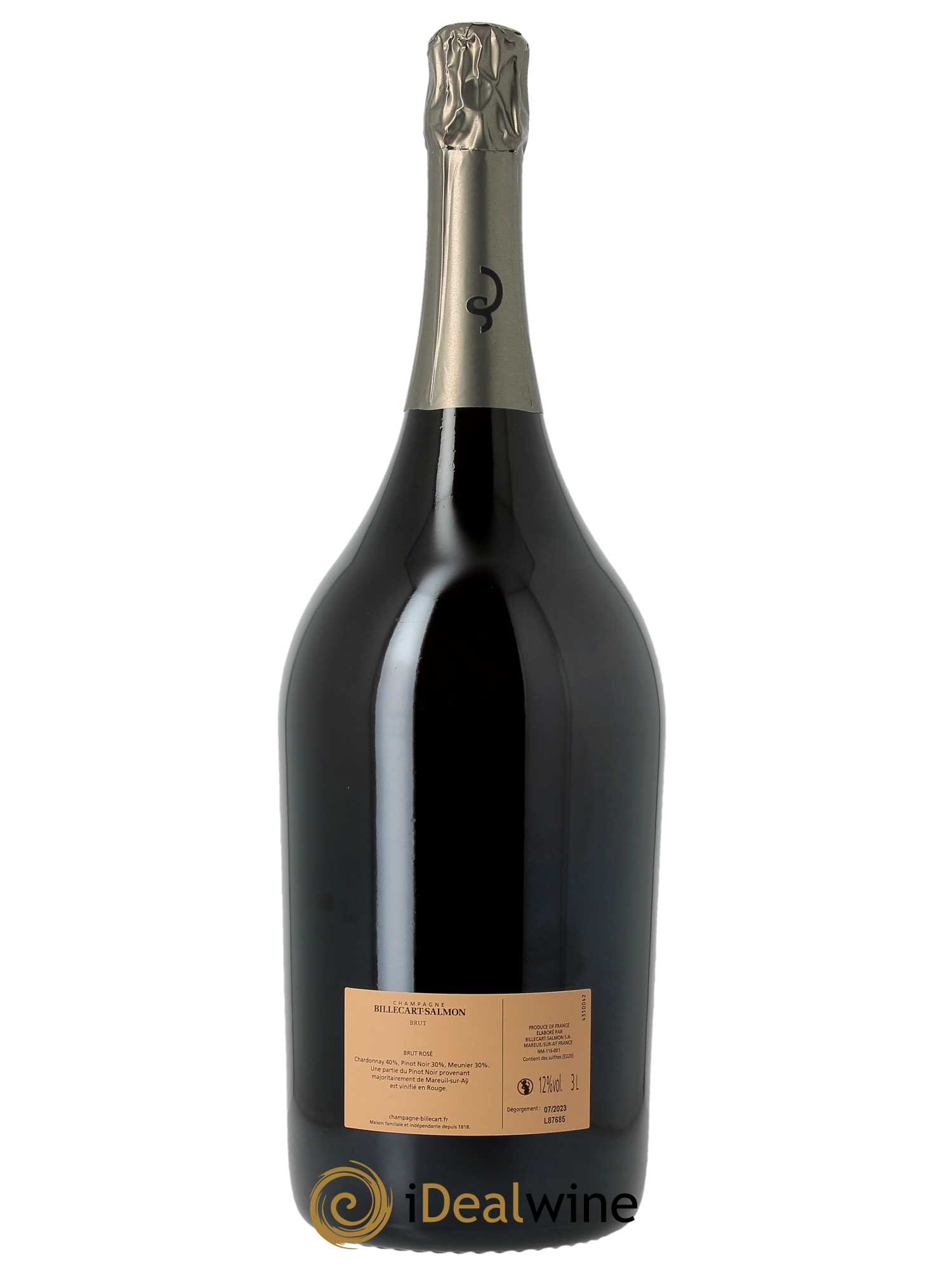 Rosé Billecart-Salmon  - Lot of 1 double magnum - 1