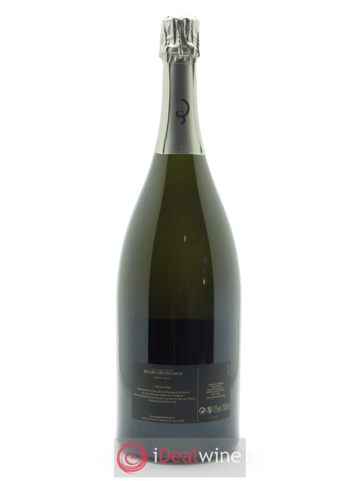 Vintage Billecart-Salmon 2008 - Lot de 1 magnum - 1